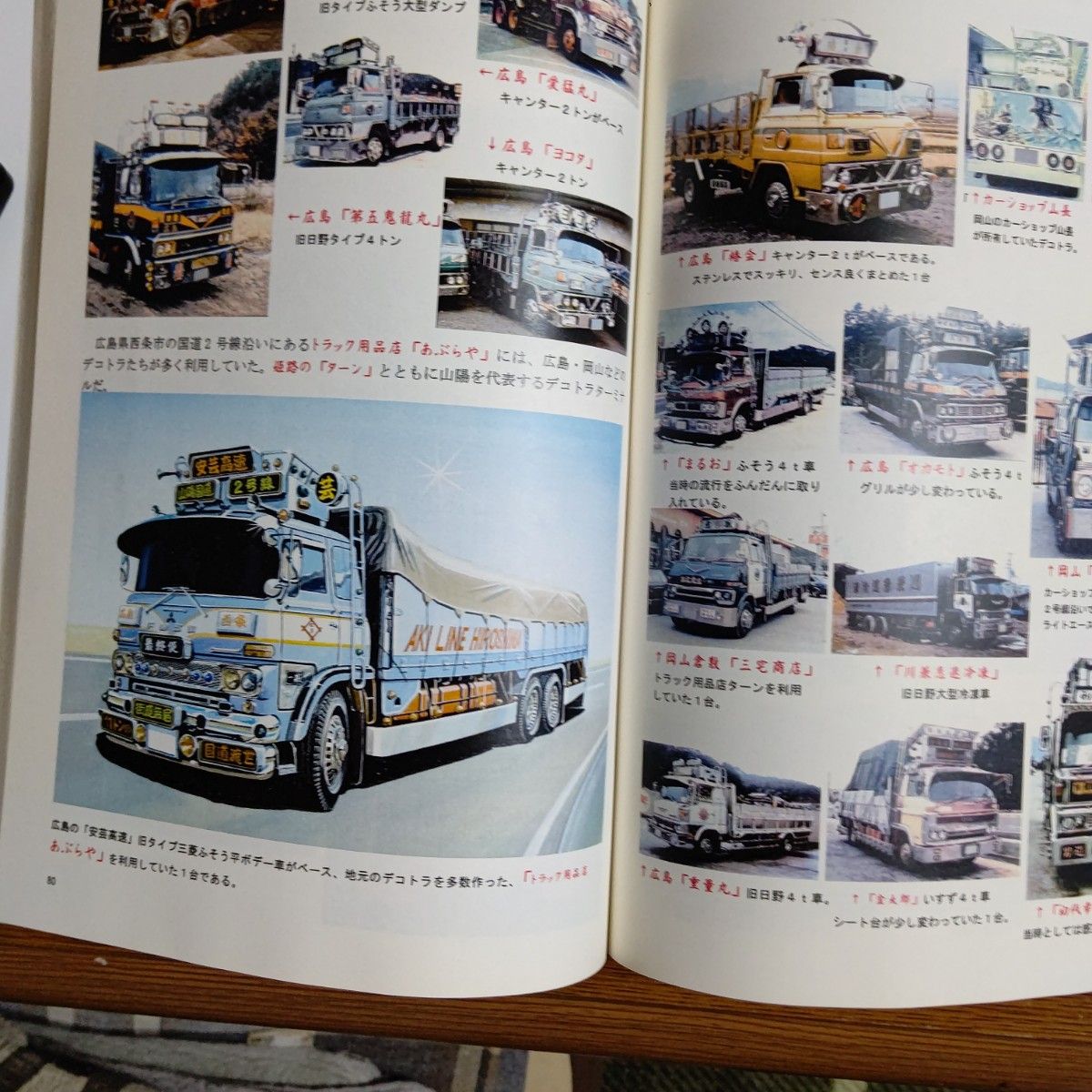 超貴重 レア 懐かしのデコトラ名鑑 レトロトラック写真集 アート
