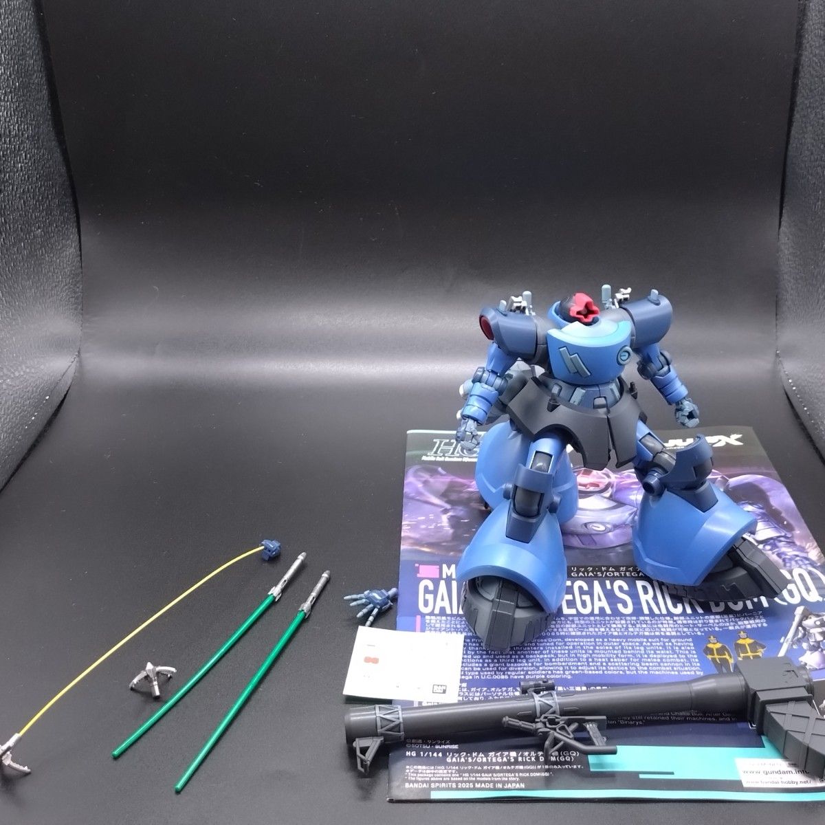 HGリック・ドム(GQ)全塗装完成品｜Yahoo!フリマ（旧PayPayフリマ）