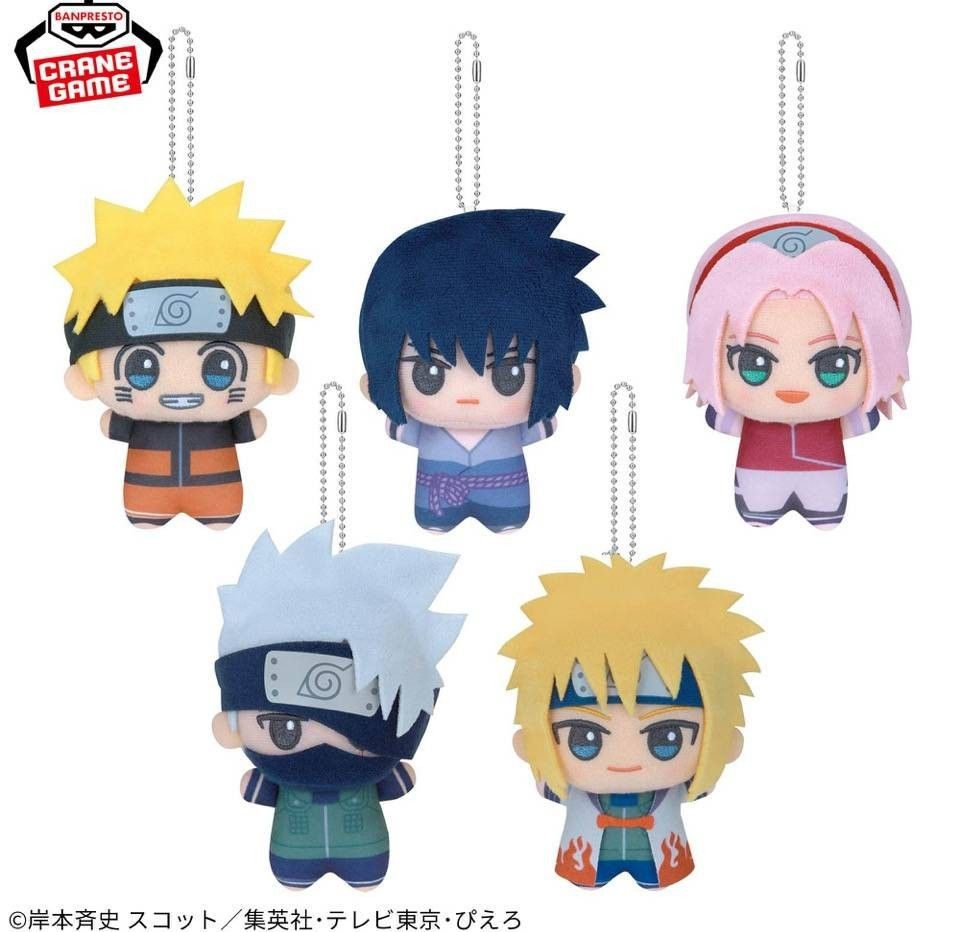 NARUTO ナルト 疾風伝 ちびぐるみ vol 1 全5種セット｜Yahoo!フリマ