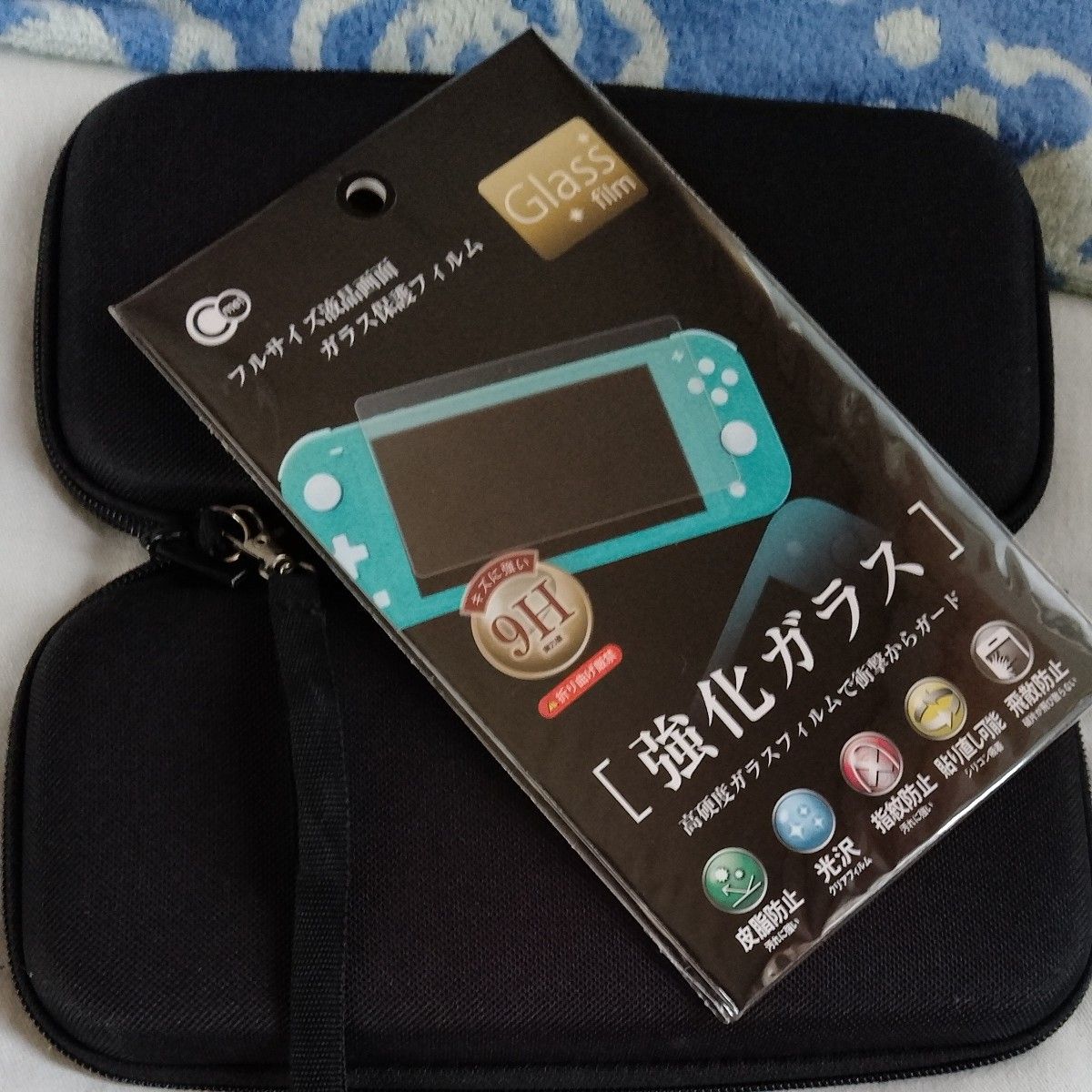Nintendo Switch Light ターコイズSD保護フィルム充電器なし Nintendo