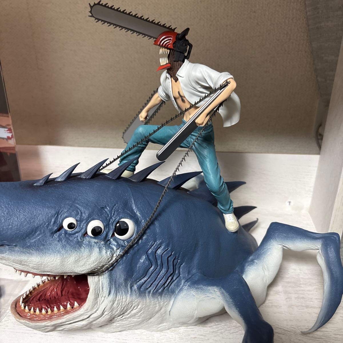 一番くじ チェンソーマン ラストワン賞 デンジアンドビーム フィギュア