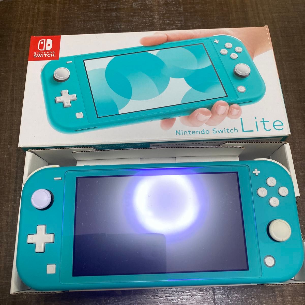 Nintendo Switch Lite ターコイズ 本体美品 動作確認済み ニンテンドー