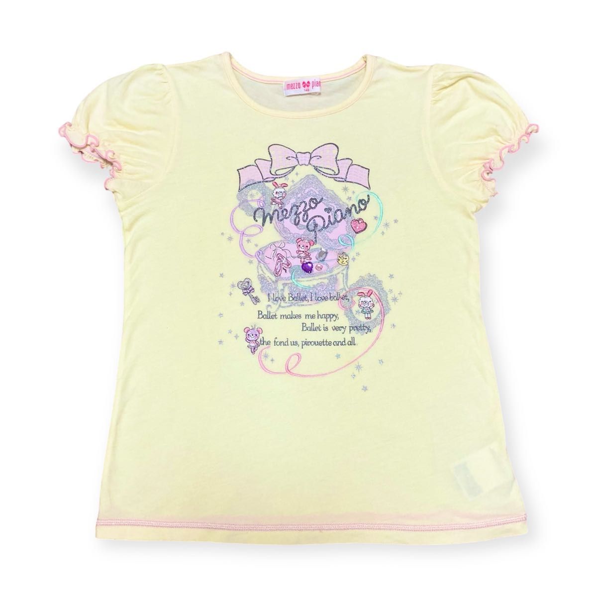 メゾピアノ 140 ベリエちゃん 夏物 Tシャツ 平成レトロ 女児 Y2K 00s