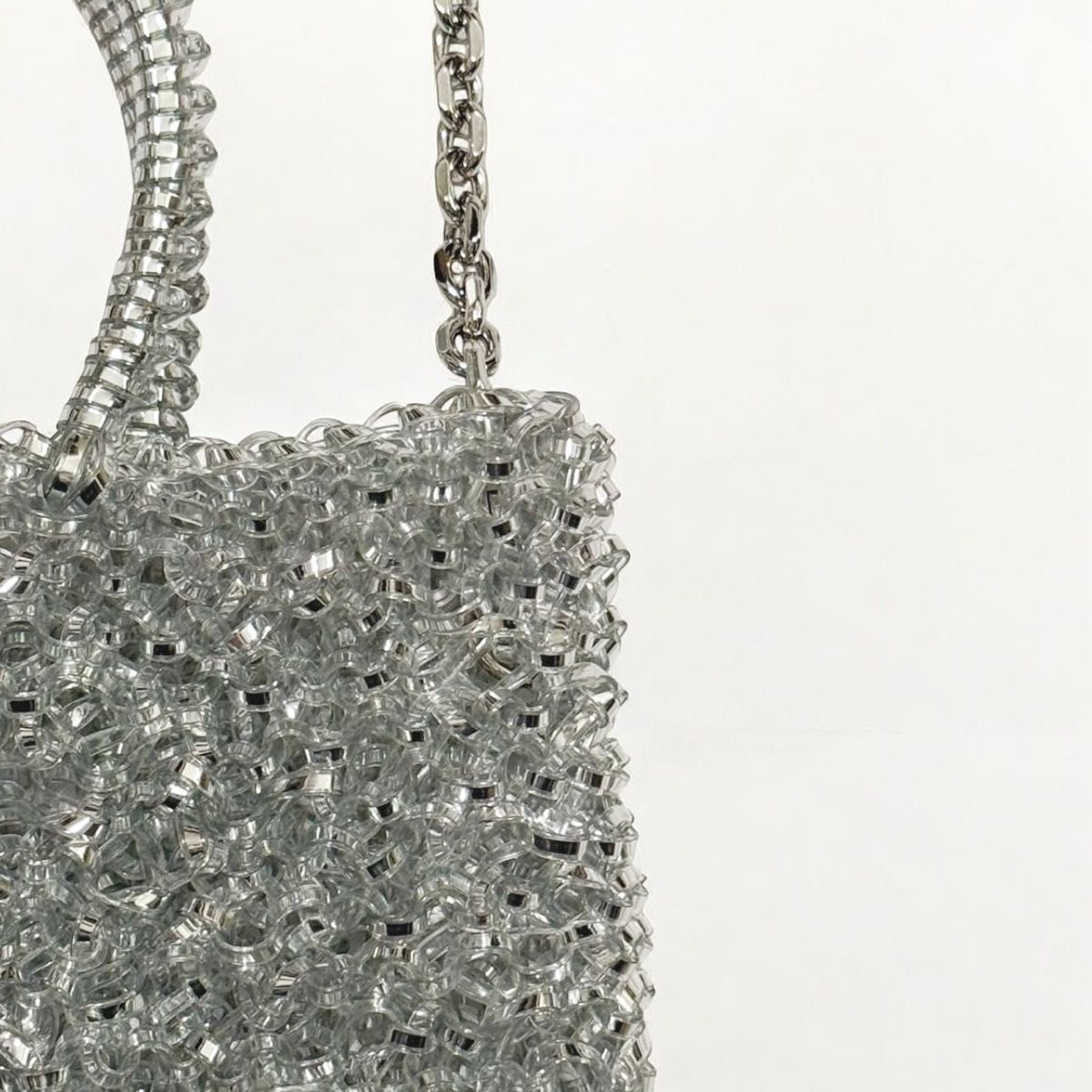 アンテプリマ ミニアトゥーラ ショルダーバッグ シルバー ワイヤー