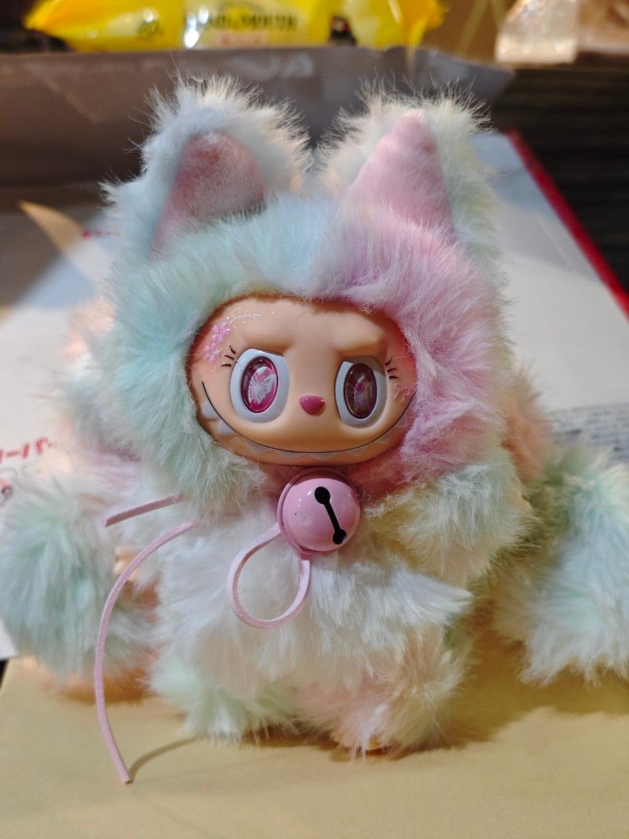 激レア】海外限定カスタム LABUBU ZIMOMOラブブ ぬいぐるみ