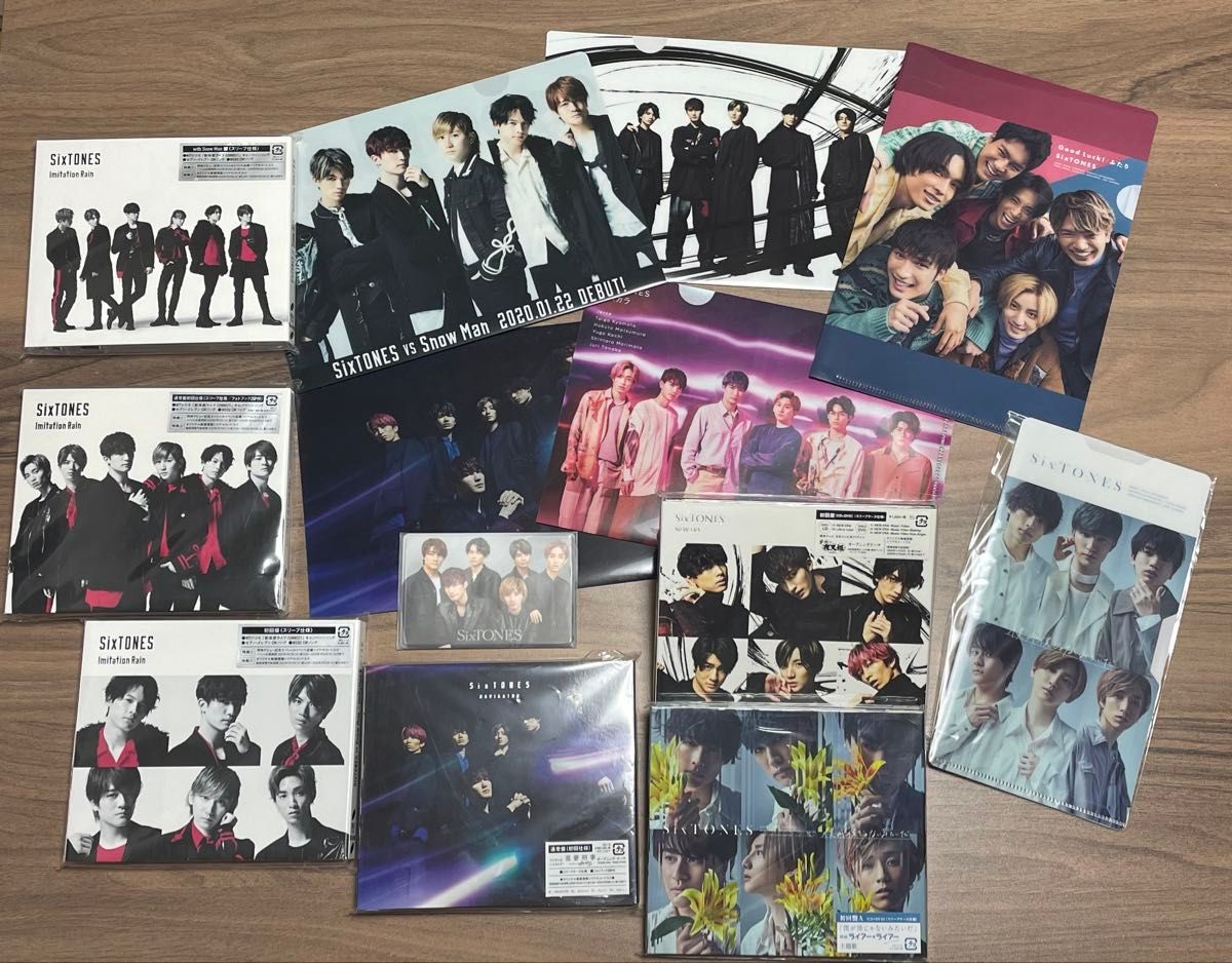 SixTONES CD まとめ セット 特典 ファンクラブ カードケース