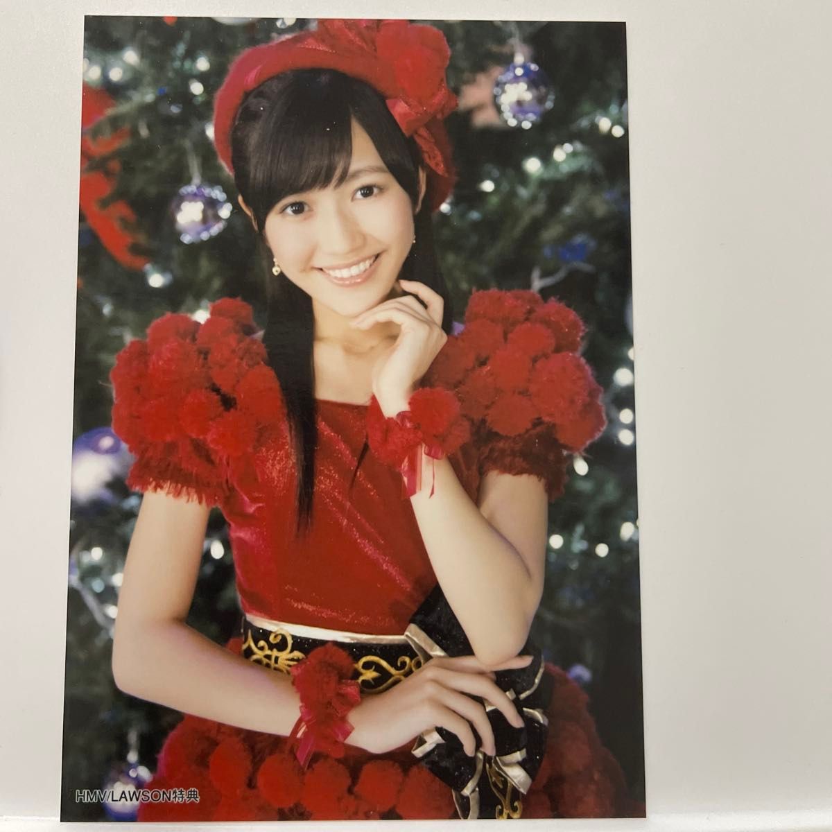 渡辺麻友 生写真 永遠プレッシャー とっておきクリスマス 店舗特典