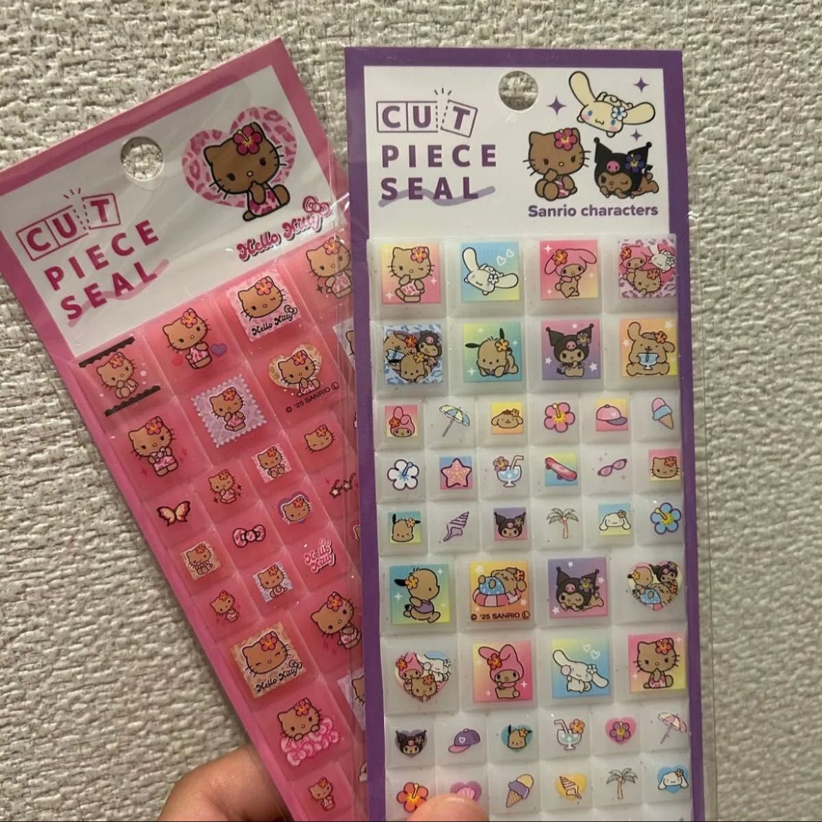 サンリオ タイルシール 日焼けキティ セット サンリオキャラクターズ