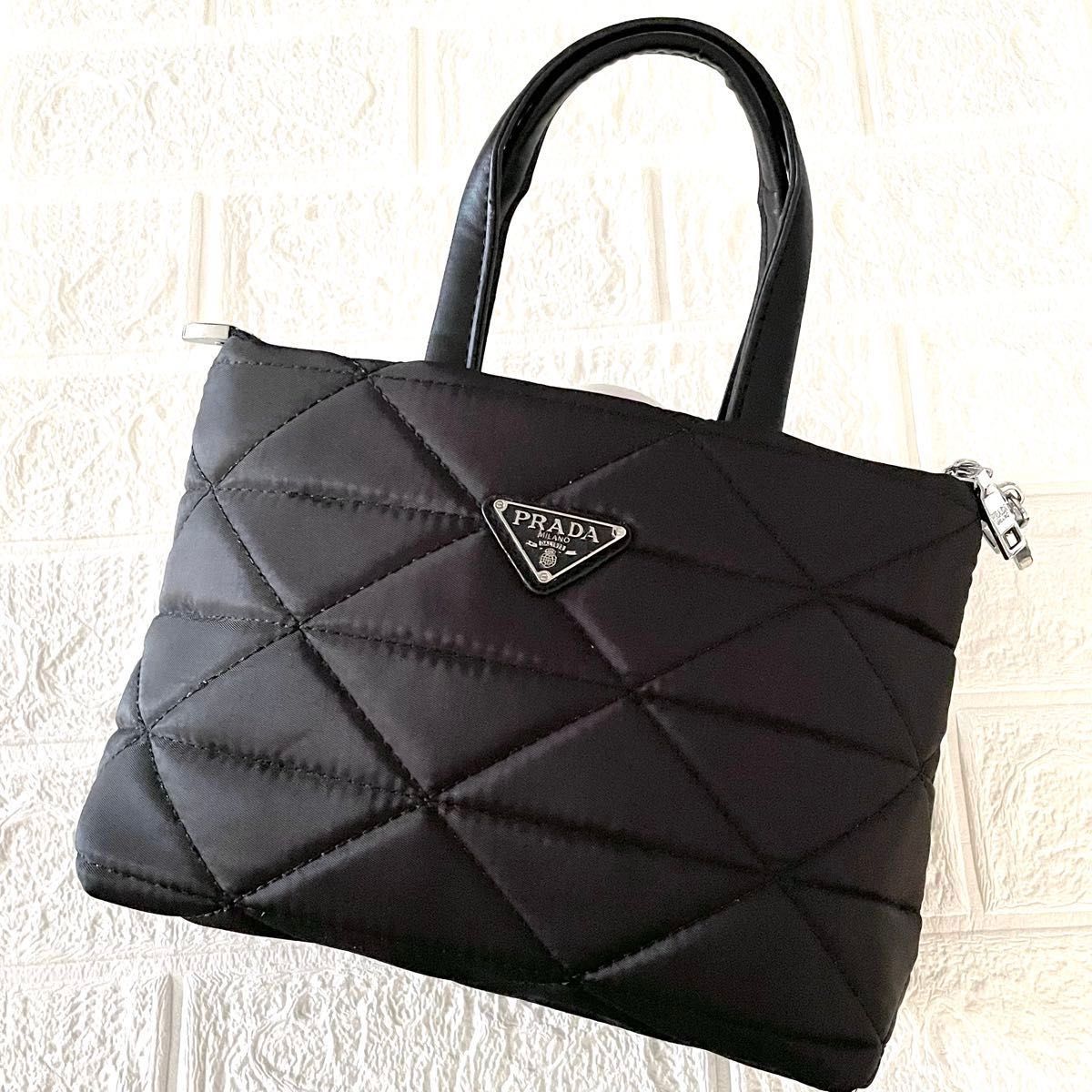 PRADA プラダ キルティング トートバッグ ショルダーバッグ ノベルティ