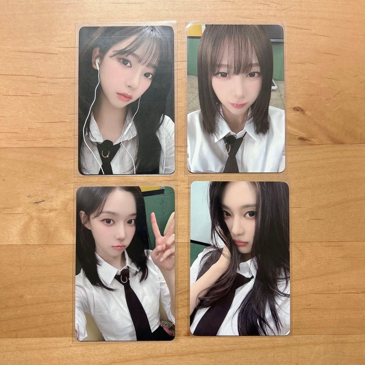 Rich Man aespa EVERLINE ラキドロ トレカ 4枚セット カリナ ジゼル