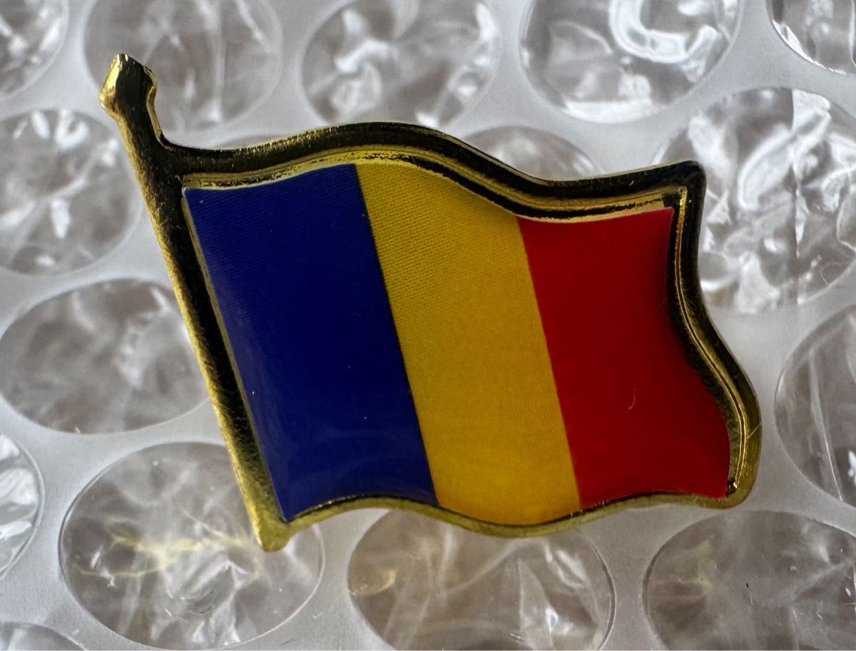 大阪・関西万博 ルーマニア館 スタッフピン 非売品 flag 国旗