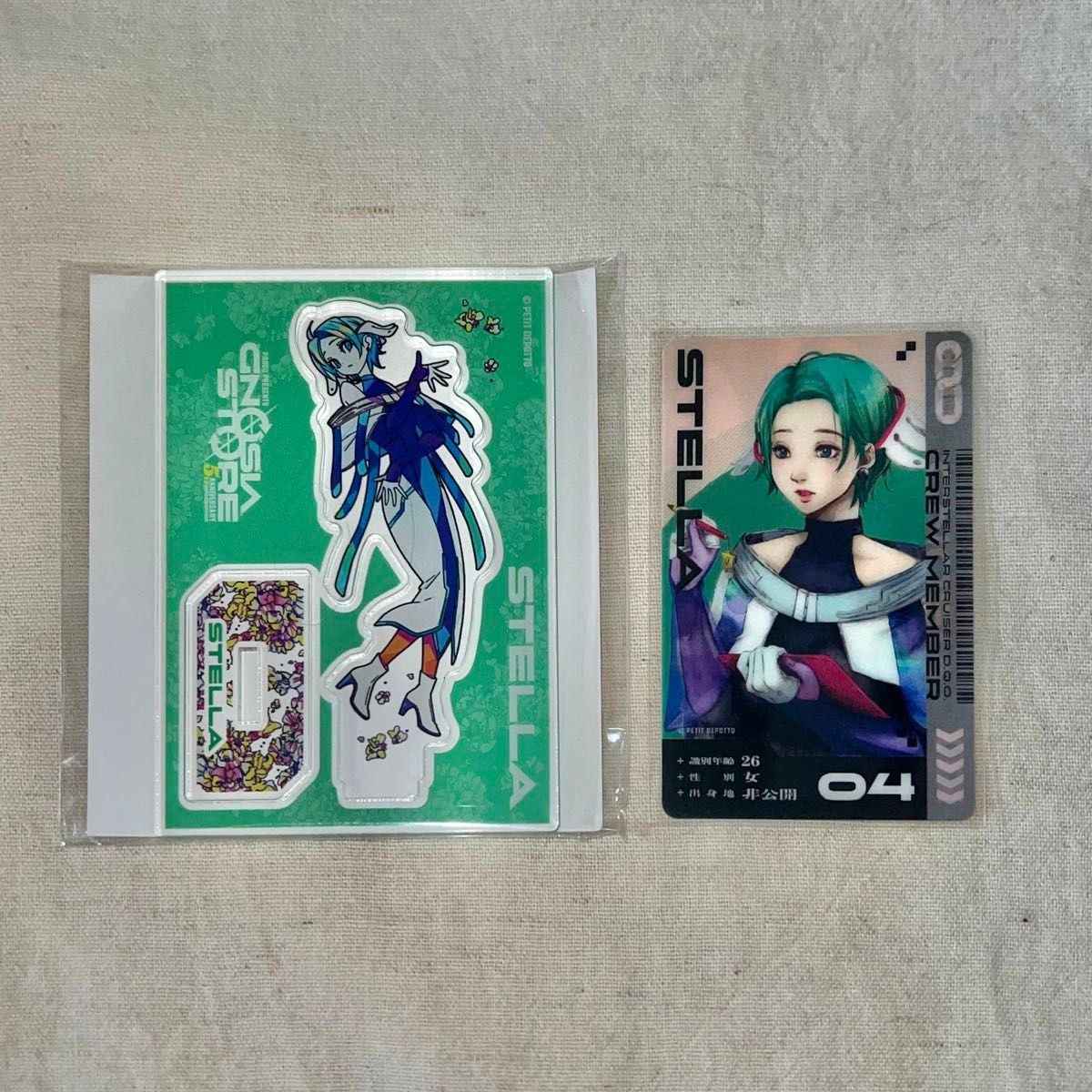 GNOSIA グノーシア PARCO ポップアップ レンチキュラーカード アクリル