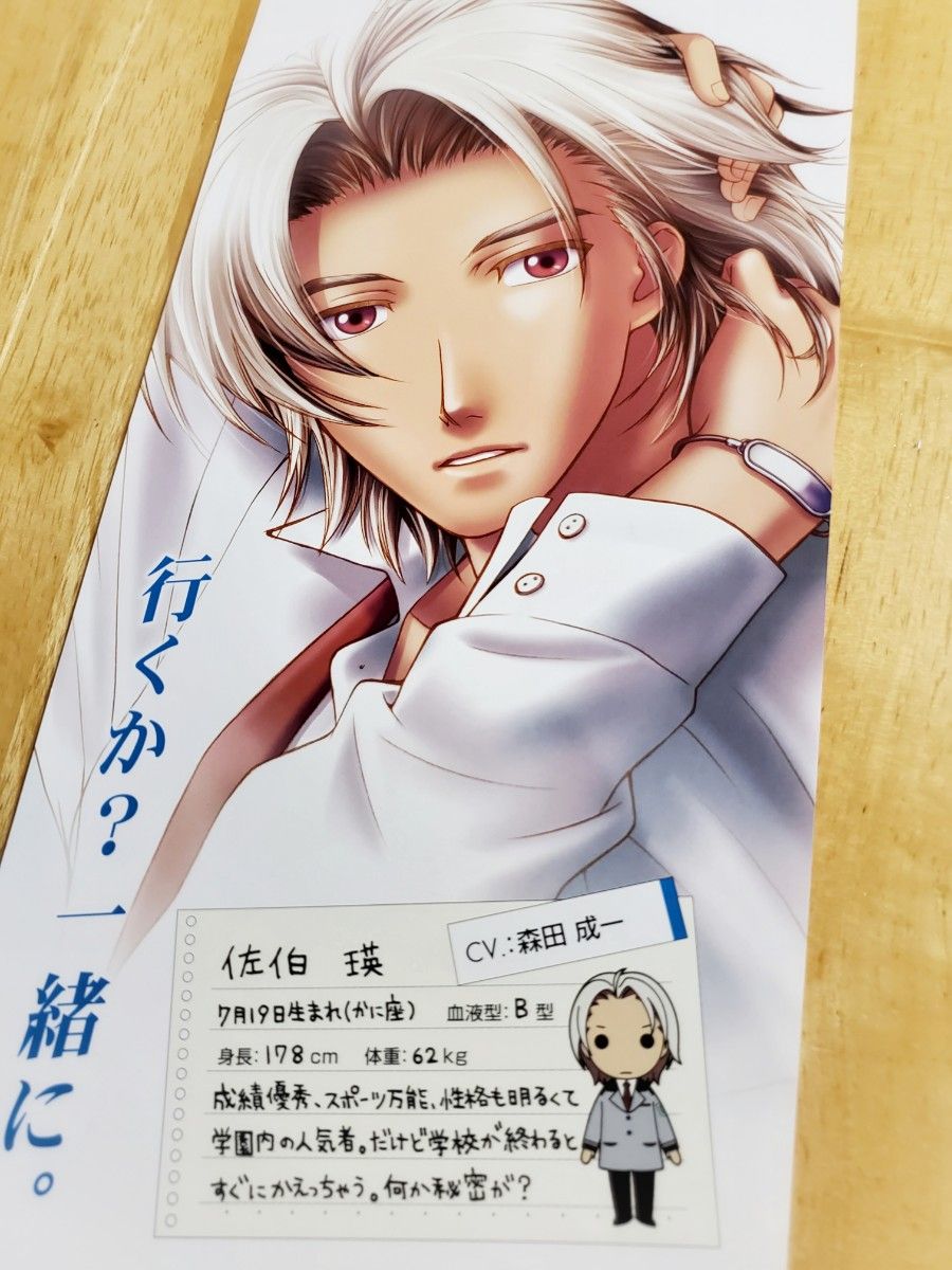 ときメモGS【ときめきメモリアル Girls Side 2nd Kiss 佐伯瑛】販促