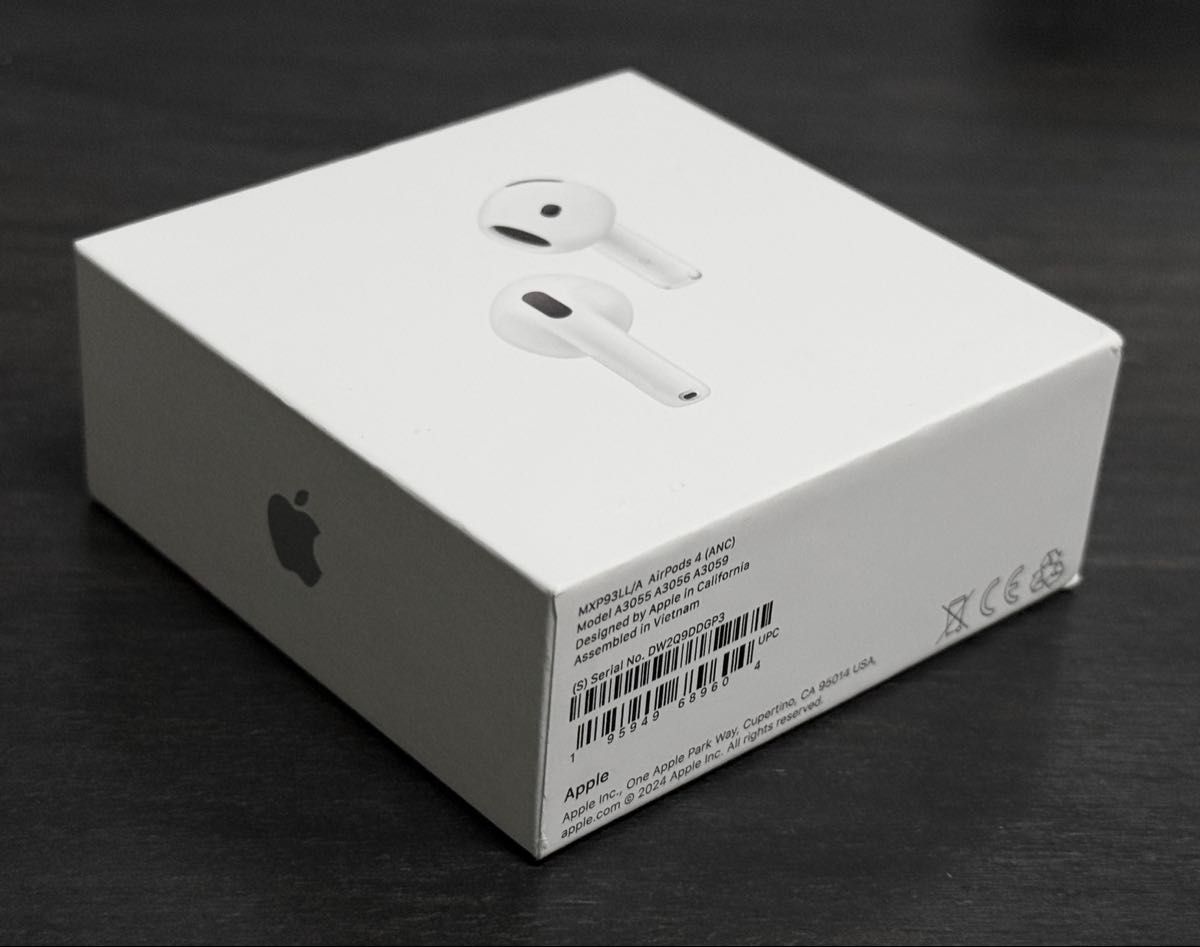 新品未開封 2025年5月購入品 AirPods 4 ANC MXP93LL/A｜Yahoo!フリマ