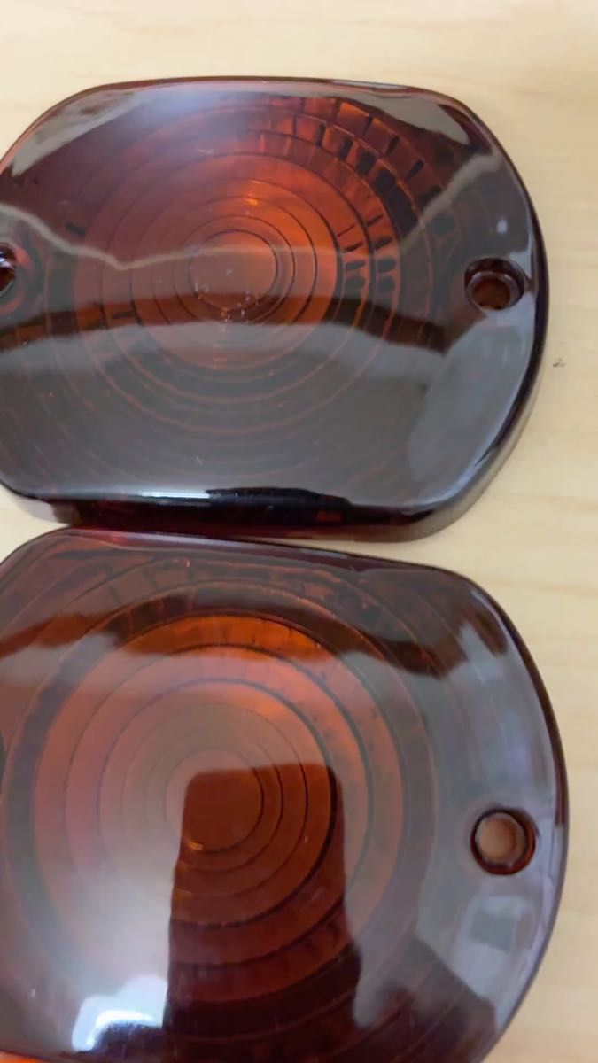 CBX400F オレンジ スモーク ウインカーレンズ 純正タイプ スモーク