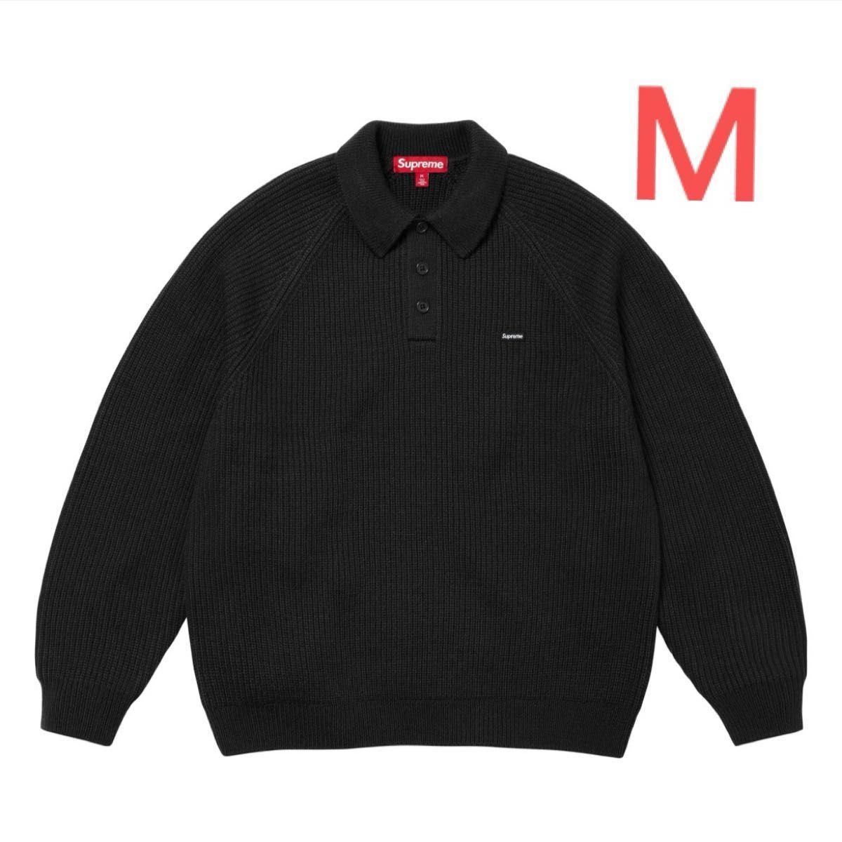 Supreme Small Box Polo Sweater Black Mサイズ 24FW 新品未使用