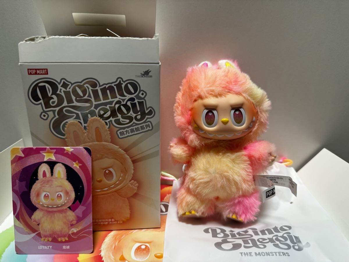 LABUBU ラブブ Big intoEnergy シリーズ LOYALTY LOVE SERENITY