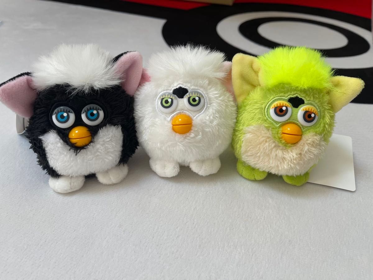 Furby レトロファービー ぬいぐるみ マスコット プライズ 全3種｜Yahoo