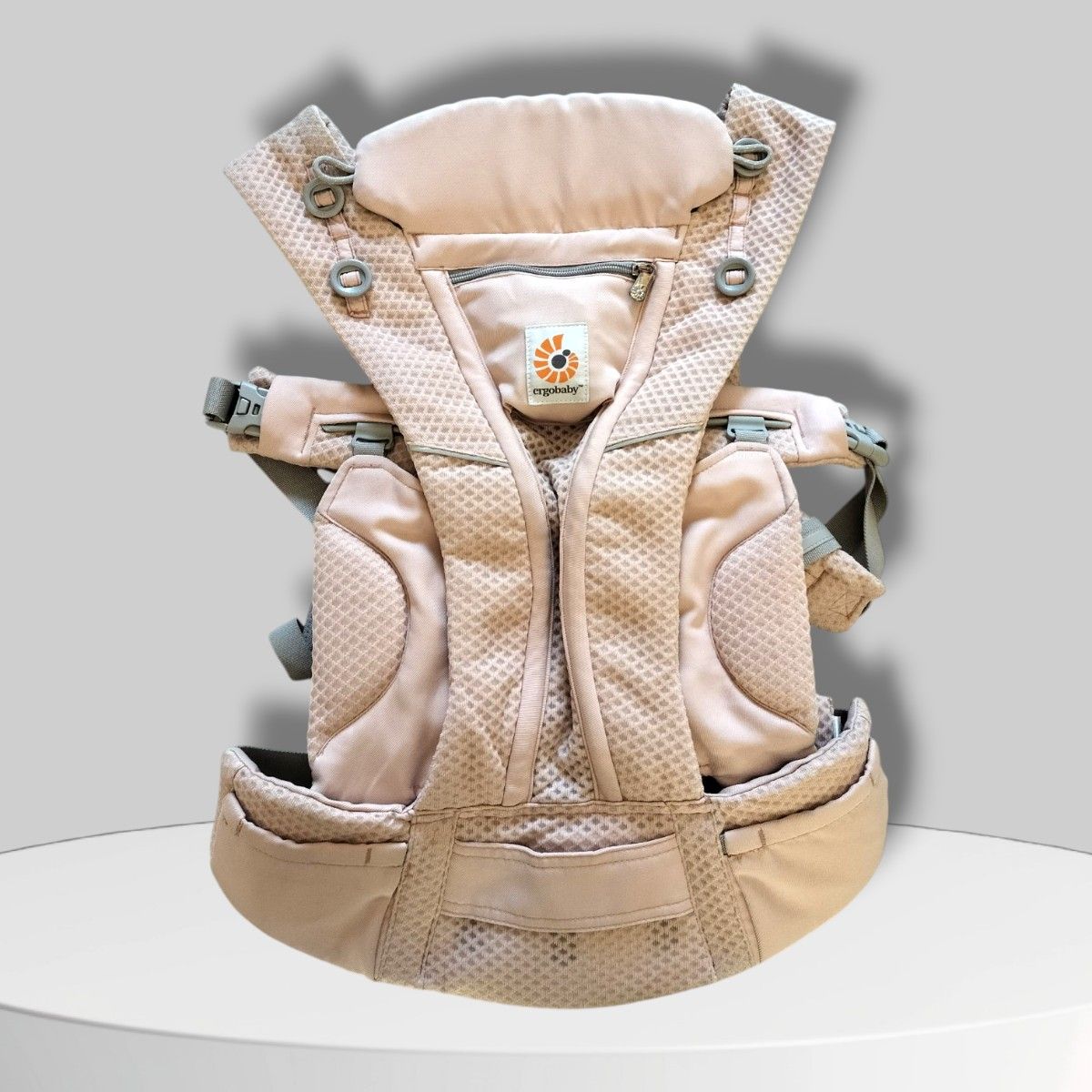 美品 エルゴ オムニブリーズ ピンククオーツ 抱っこ紐 エルゴベビー