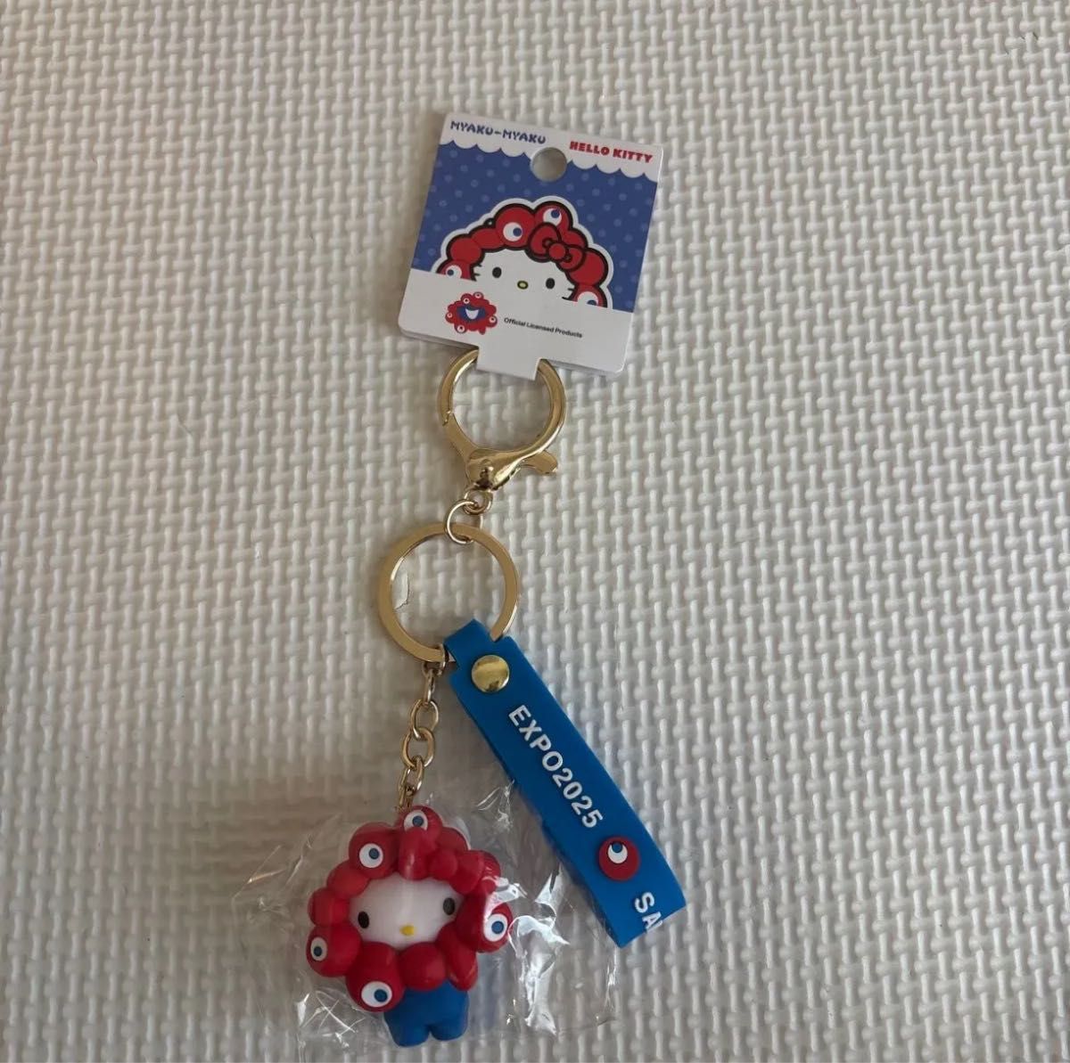 新品 大阪万博 サンリオ ハローキティ ミャクミャク キーホルダー 万博