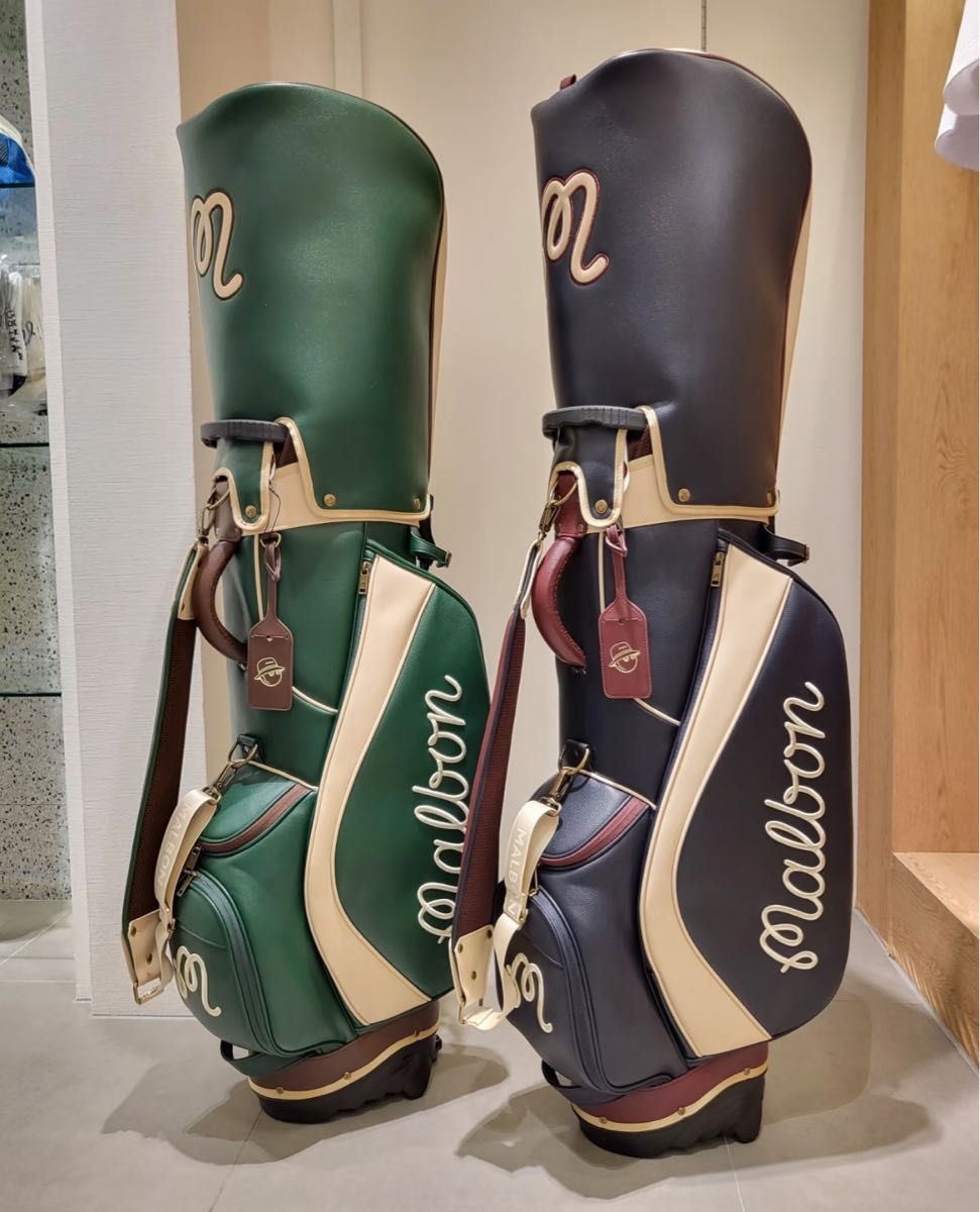 Malbon Golf マルボンゴルフバッグ キャディバッグスタンド式 男女兼用