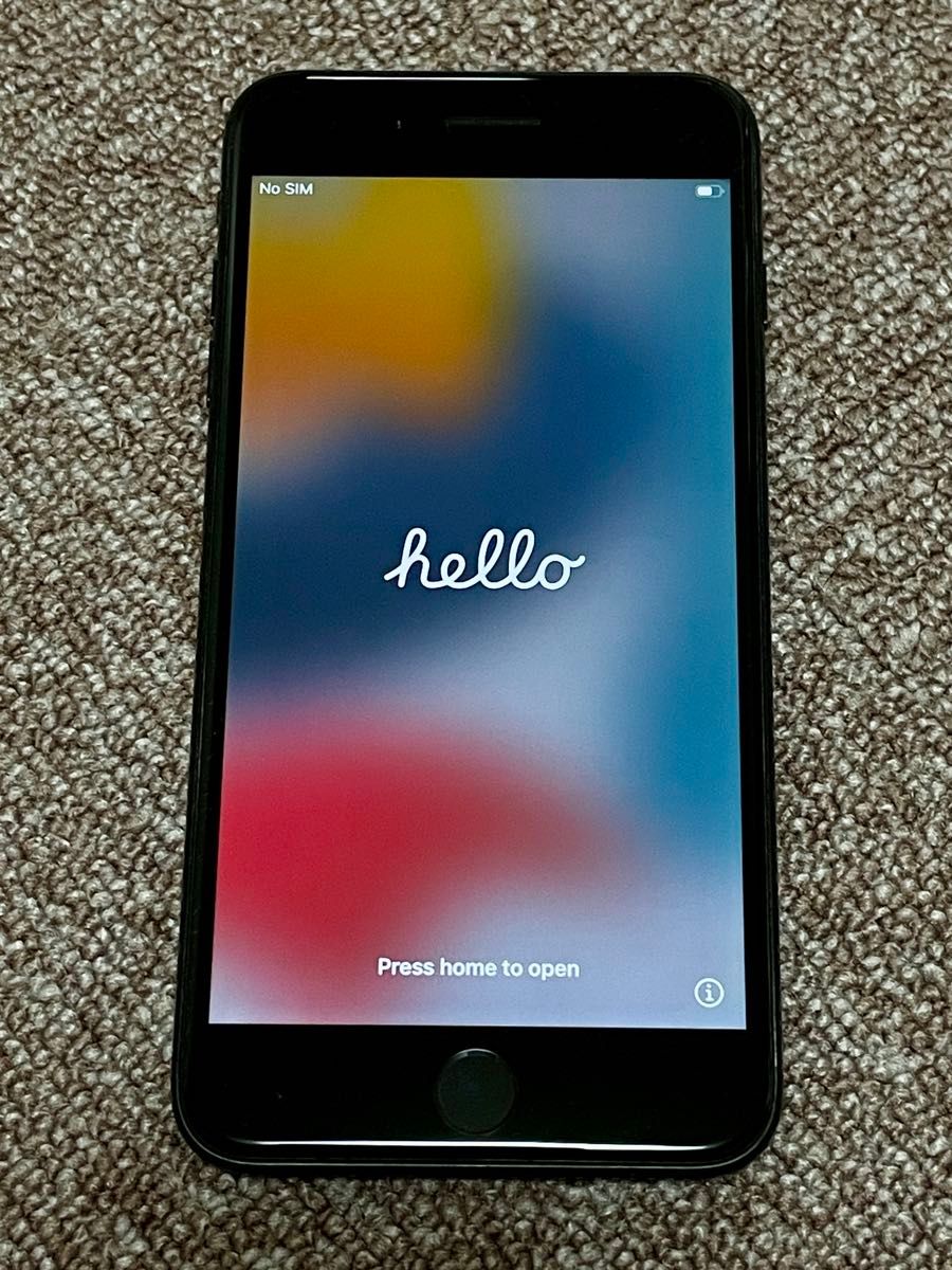 iPhone 7 Plus 128GB ジェットブラック SIMフリー ＜SIMフリー＞iPhone
