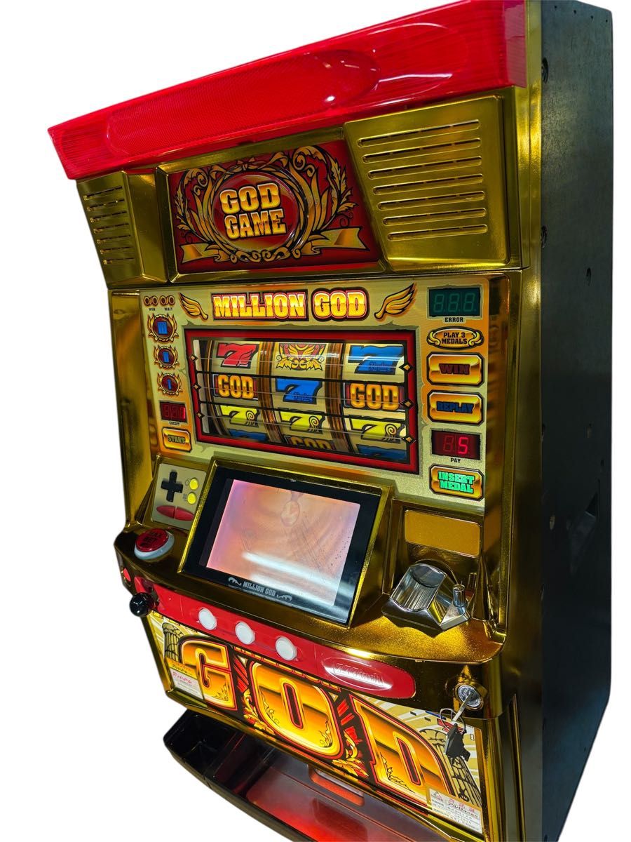 お引き取り】ミリオンゴッド スロットマシン 実機 お引き取り