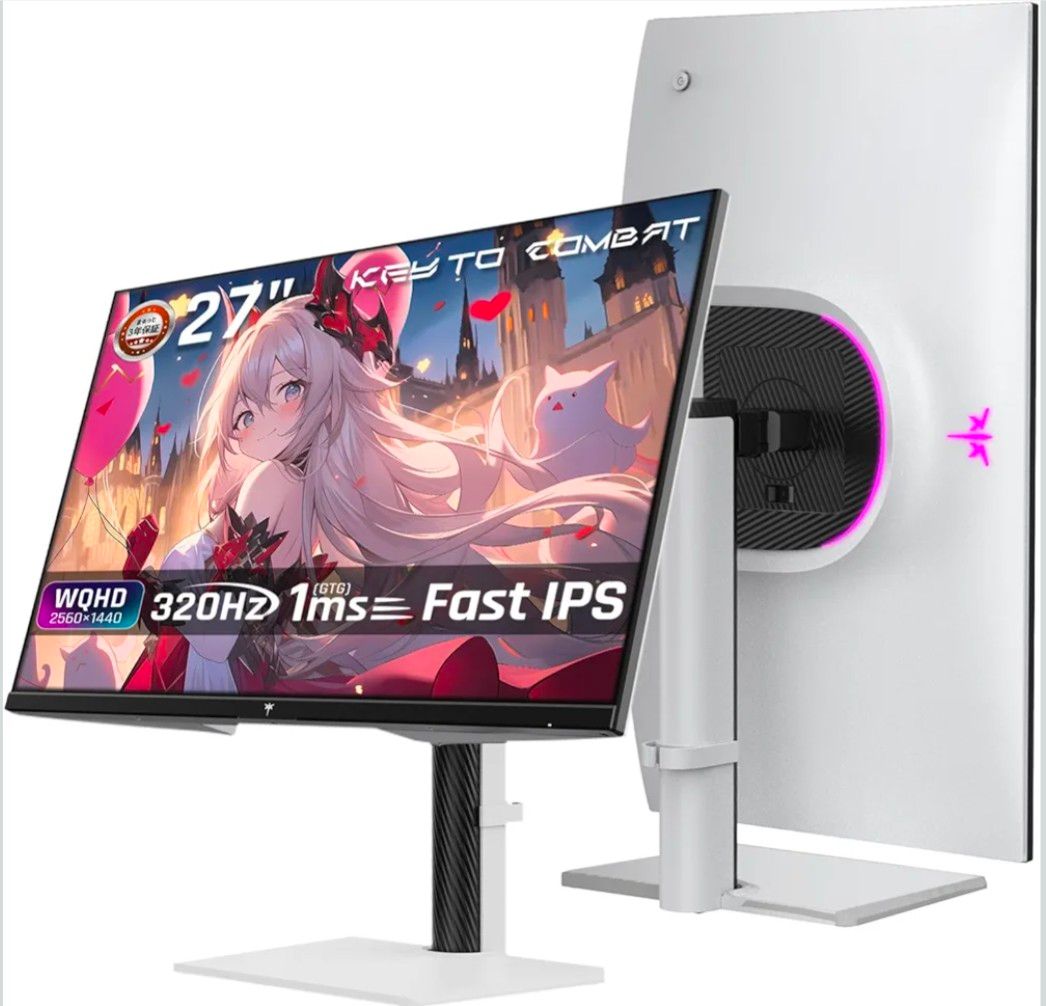 KTC H27E6 WQHD Fast IPS 320hz(OC) ゲーミングモニター｜Yahoo!フリマ