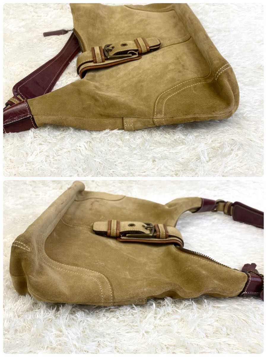 COACH SOHO SHOULDER BAG SUEDE 7472 y2k OLD COACH オールドコーチ