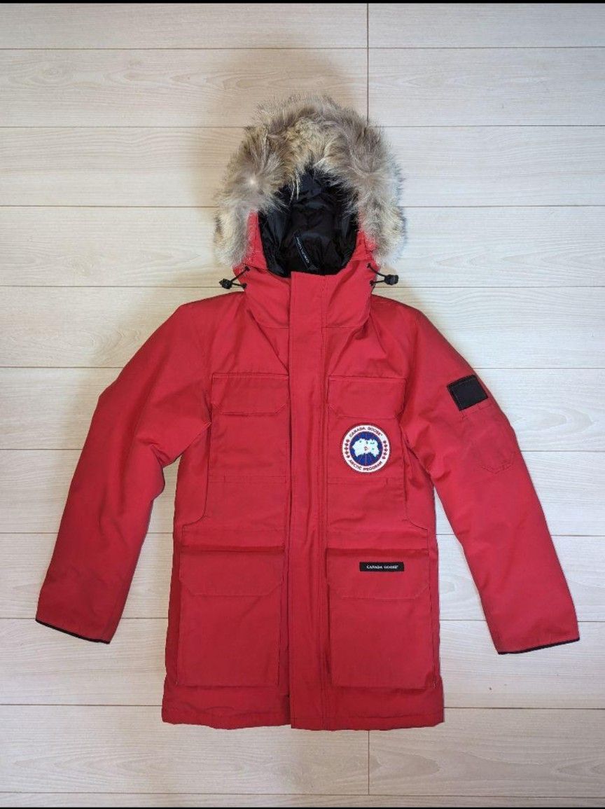 美品カナダグースXSシタデルパーカ赤｜Yahoo!フリマ（旧PayPayフリマ）