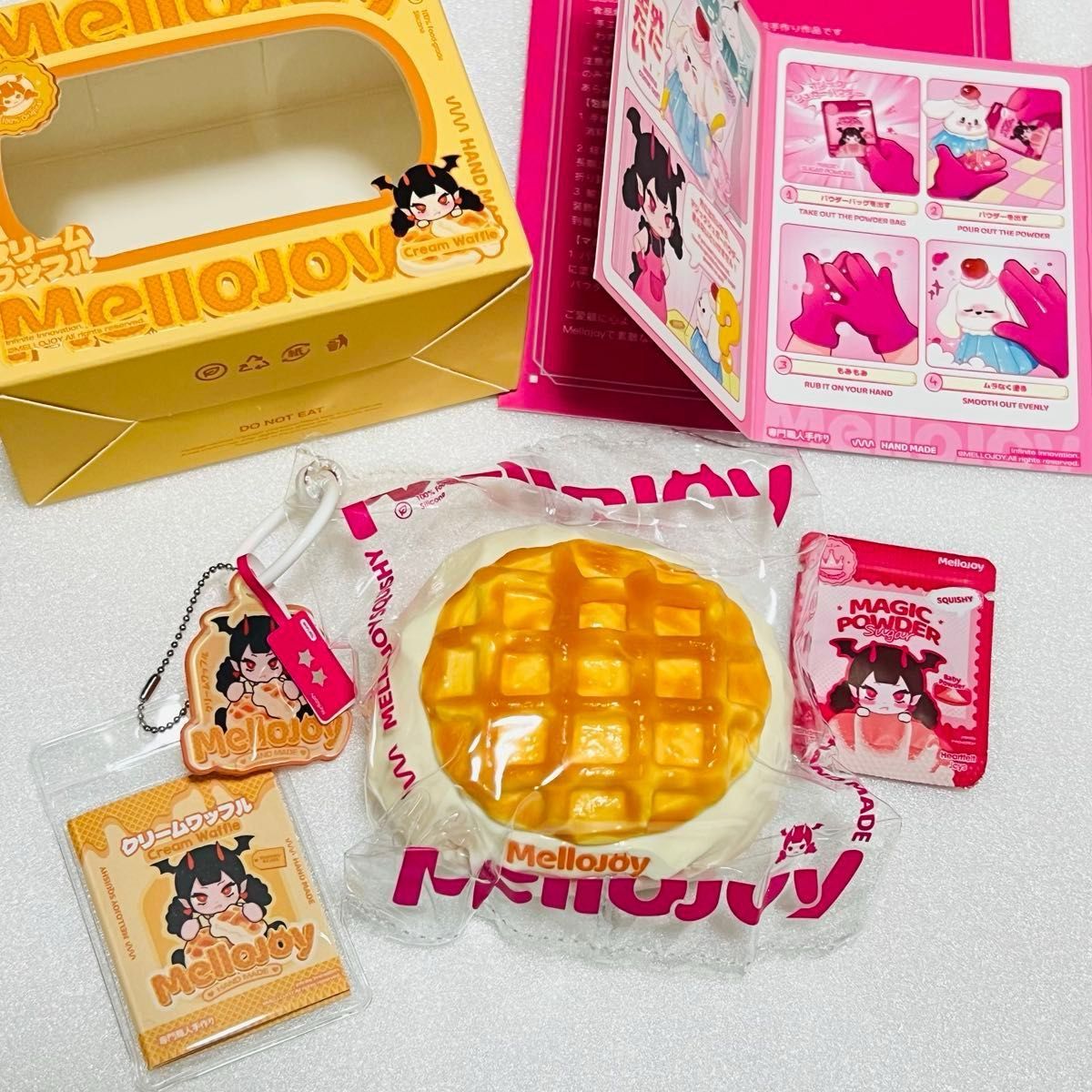 mellojoy クリームワッフル まる 新品未使用 メロジョイ スクイーズ