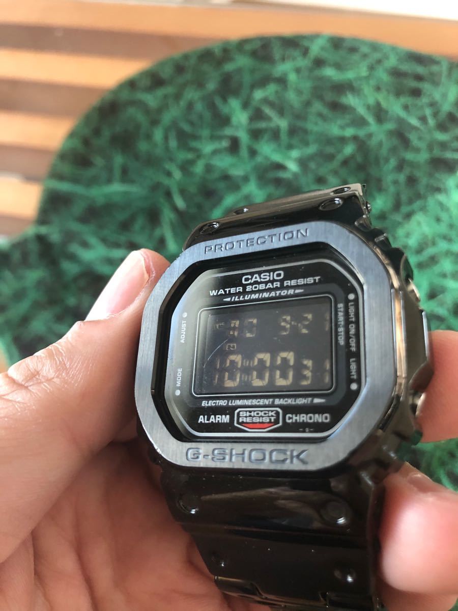 G-SHOCK DW-5600 カスタム メタル ブラック｜Yahoo!フリマ（旧PayPay