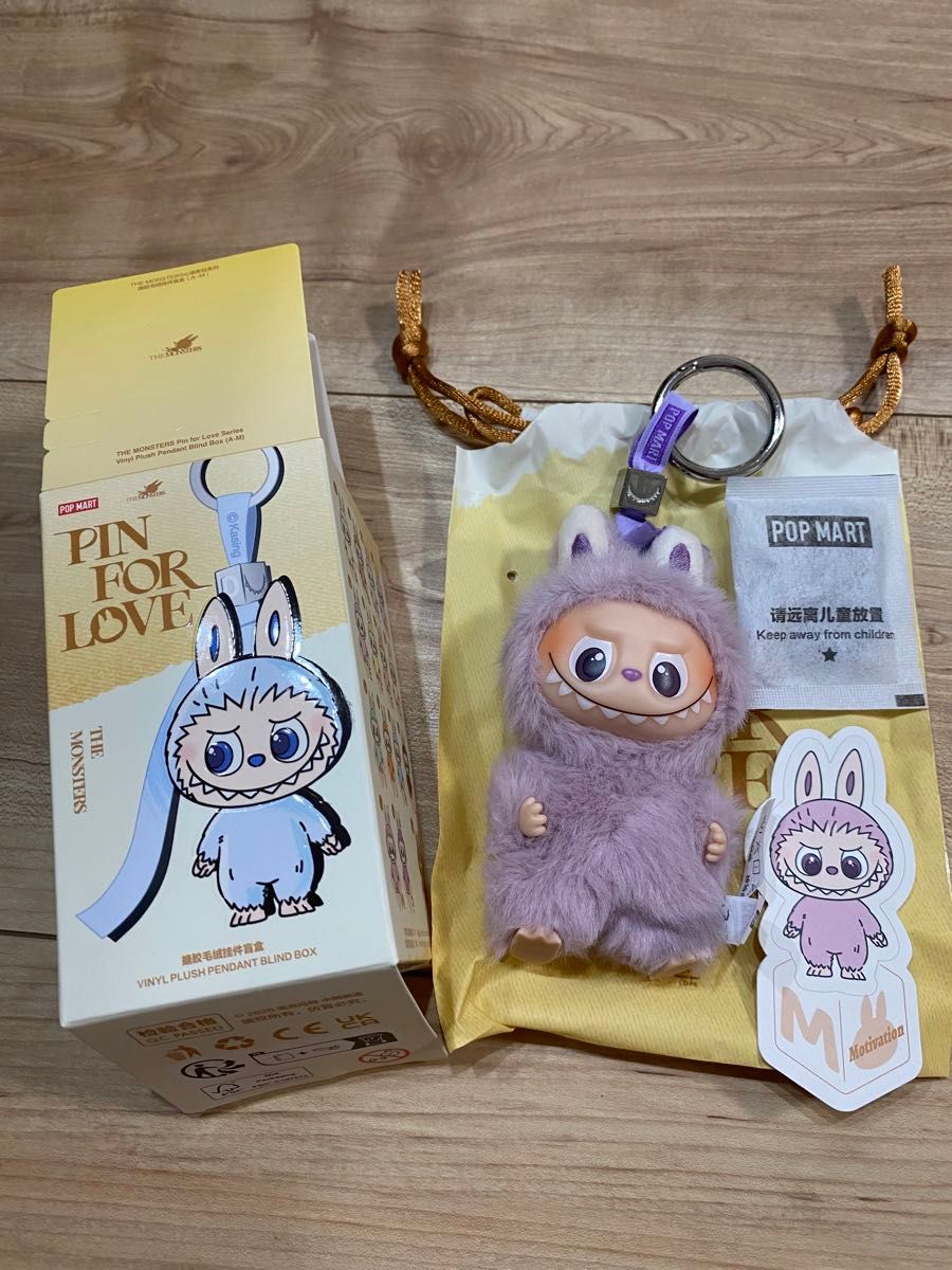 正規品】labubu ラブブ PIN FOR LOVE ポップマート 大人気のイニシャル