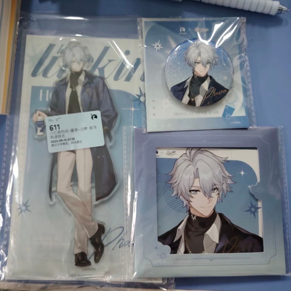 崩壊スターレイル コラボ ファイノン アクスタ 3点セット luckin