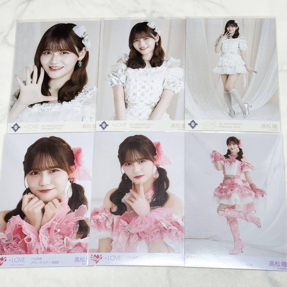 イコラブ ＝LOVE 魔法少女 8周年コンサートツアー 宝石衣装 生写真 髙
