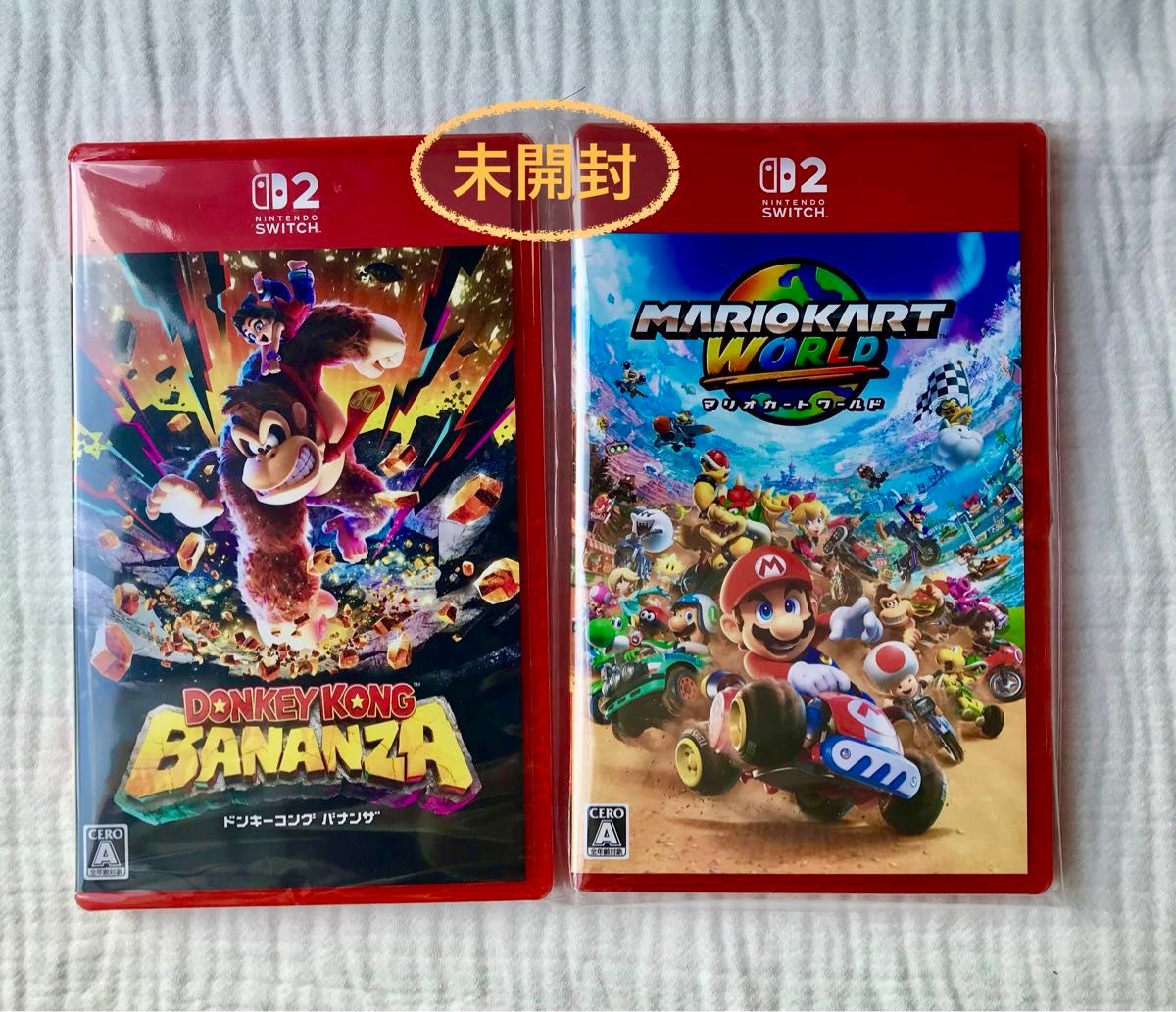 マリオカートワールド ドンキーコングバナンザ 2本セット(Nintendo