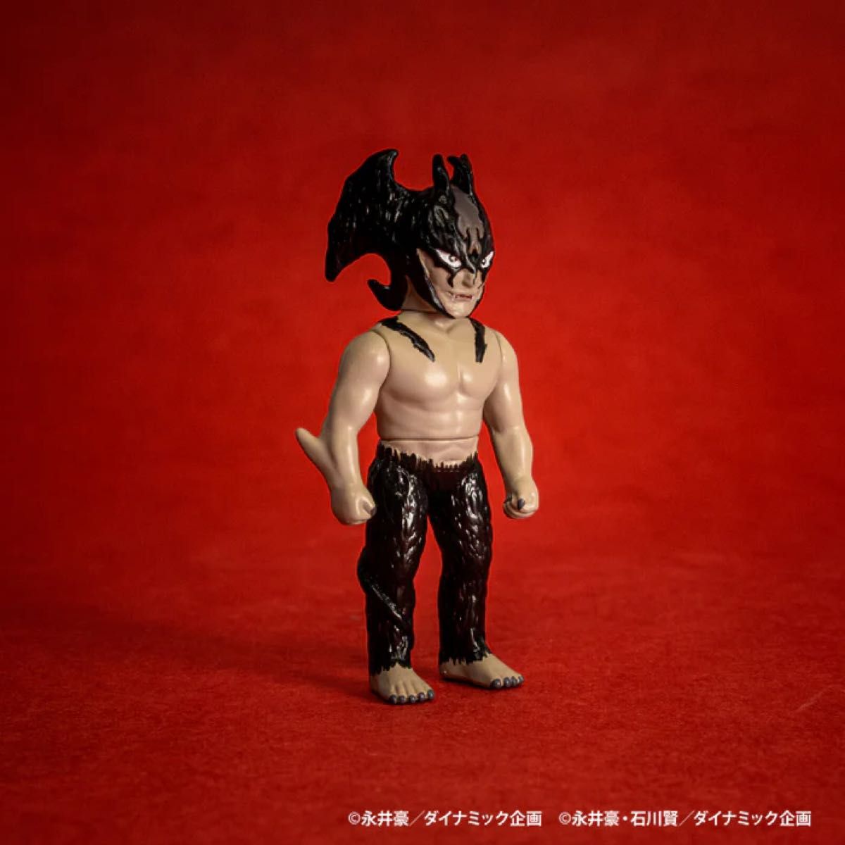 デビルマン ソフビフィギュア風 ミニフィギュア クリアパッケージ付き