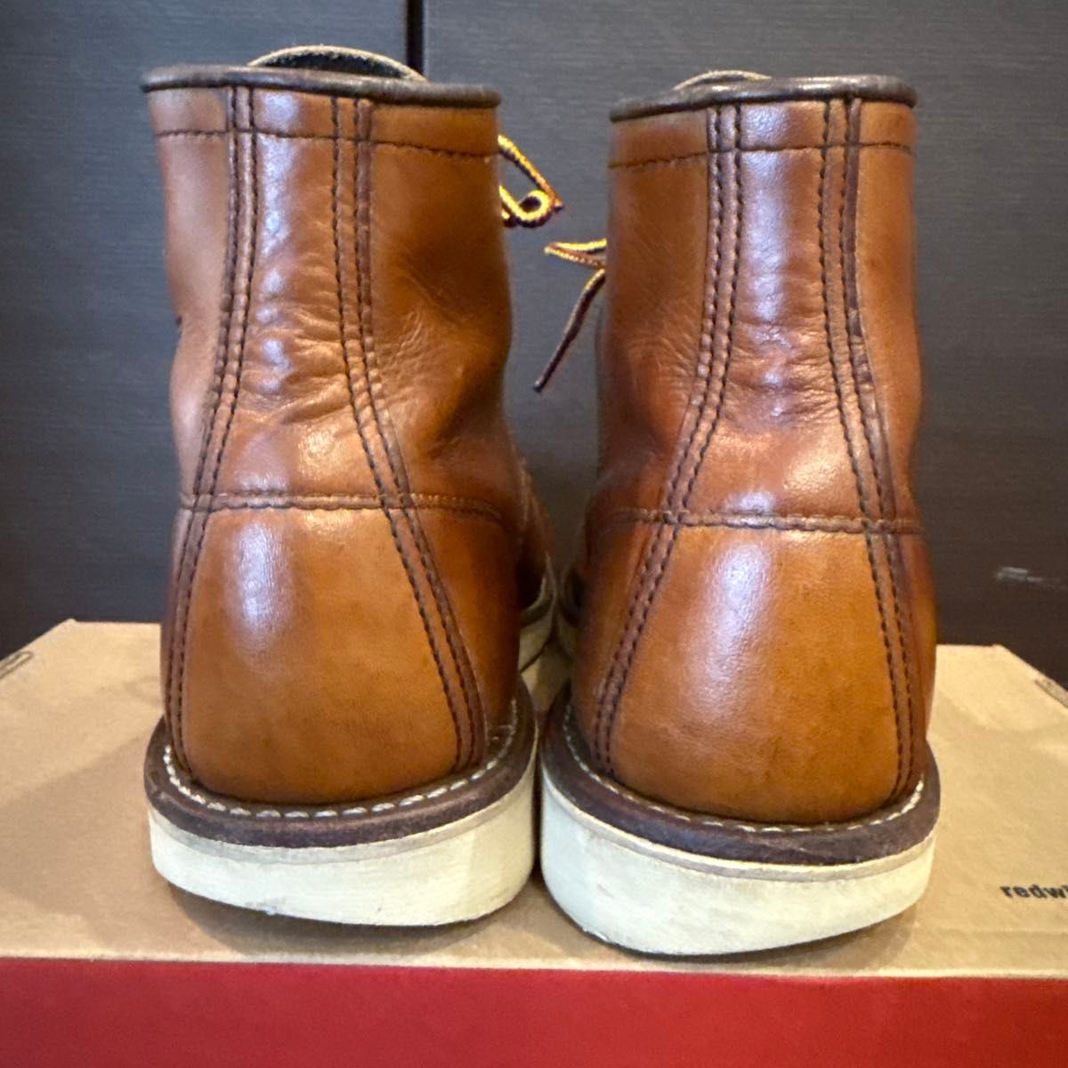 刻印ハトメ11年7 5E】レッドウィング875 オロイジナルレザー REDWING