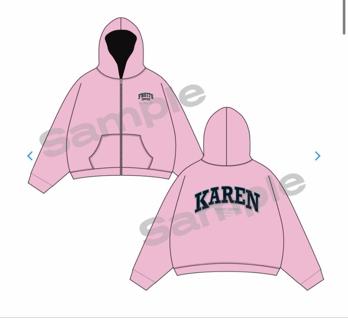 在庫1点 FRUITS ZIPPER 松本かれん パーカー｜Yahoo!フリマ（旧PayPay