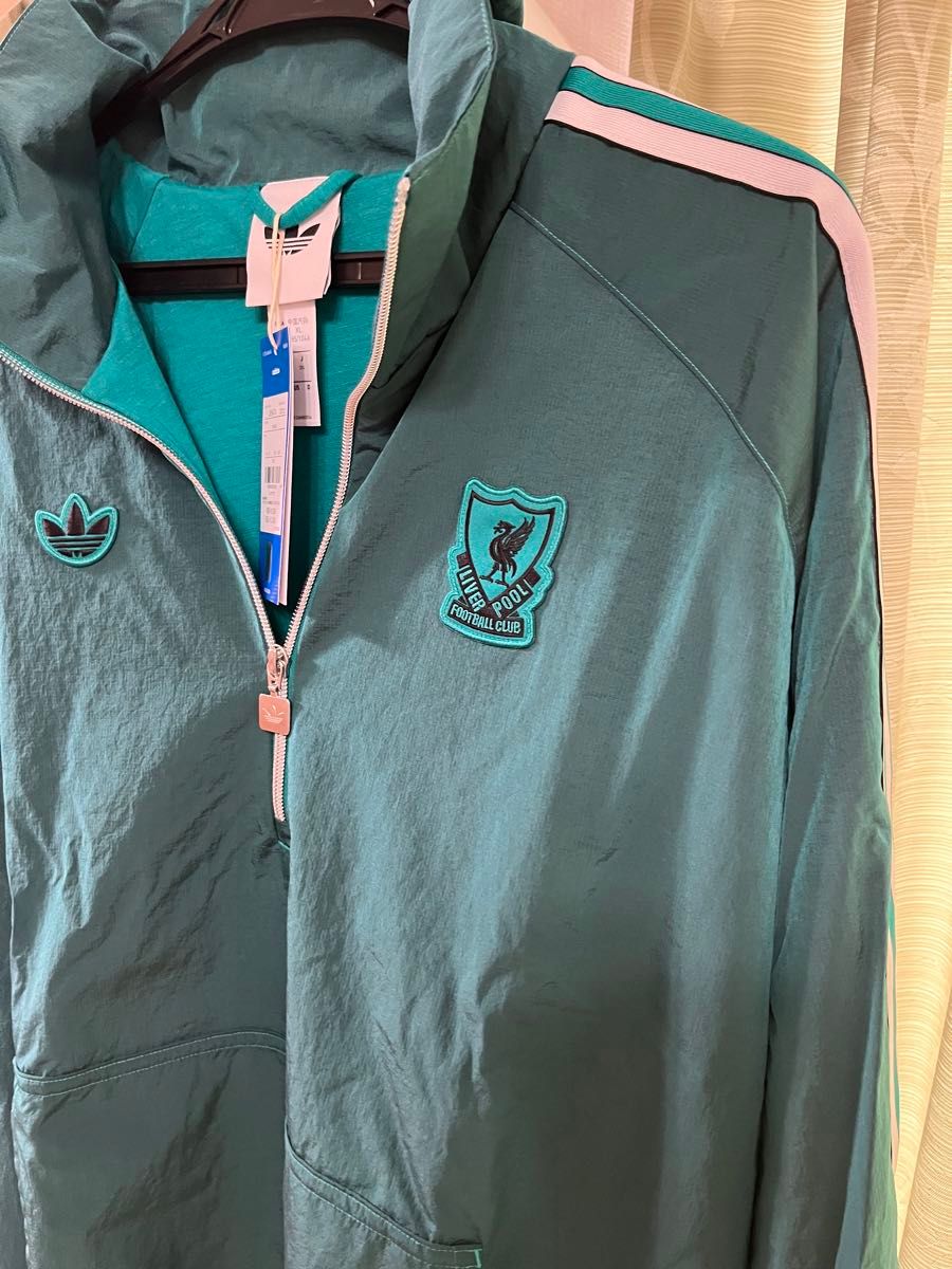ラスト一点】リヴァプール TERRACEICON ハーフジップジャケット2XL