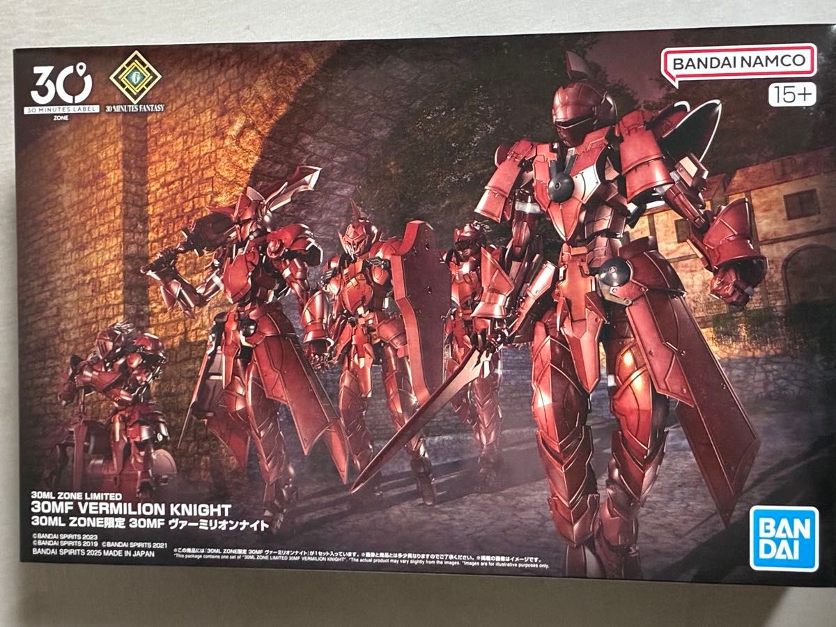 30ML ZONE 限定品 30MF ヴァーミリオンナイト 新品 未組立 ダンボール