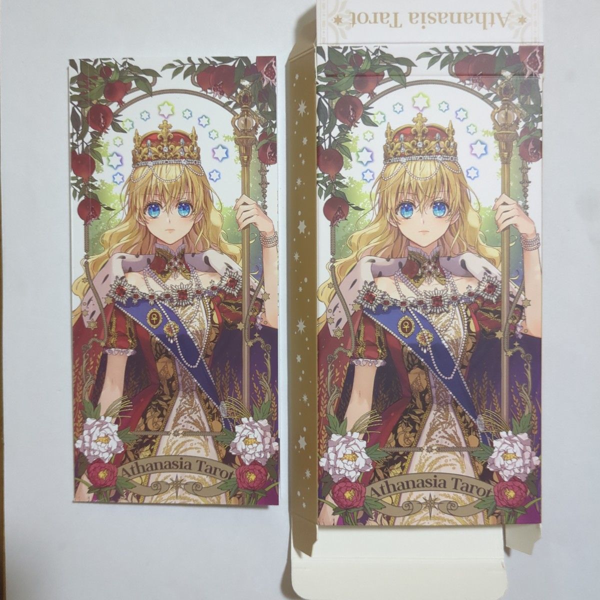 ある日 お姫様になってしまった件について タロットカード 箱 説明書