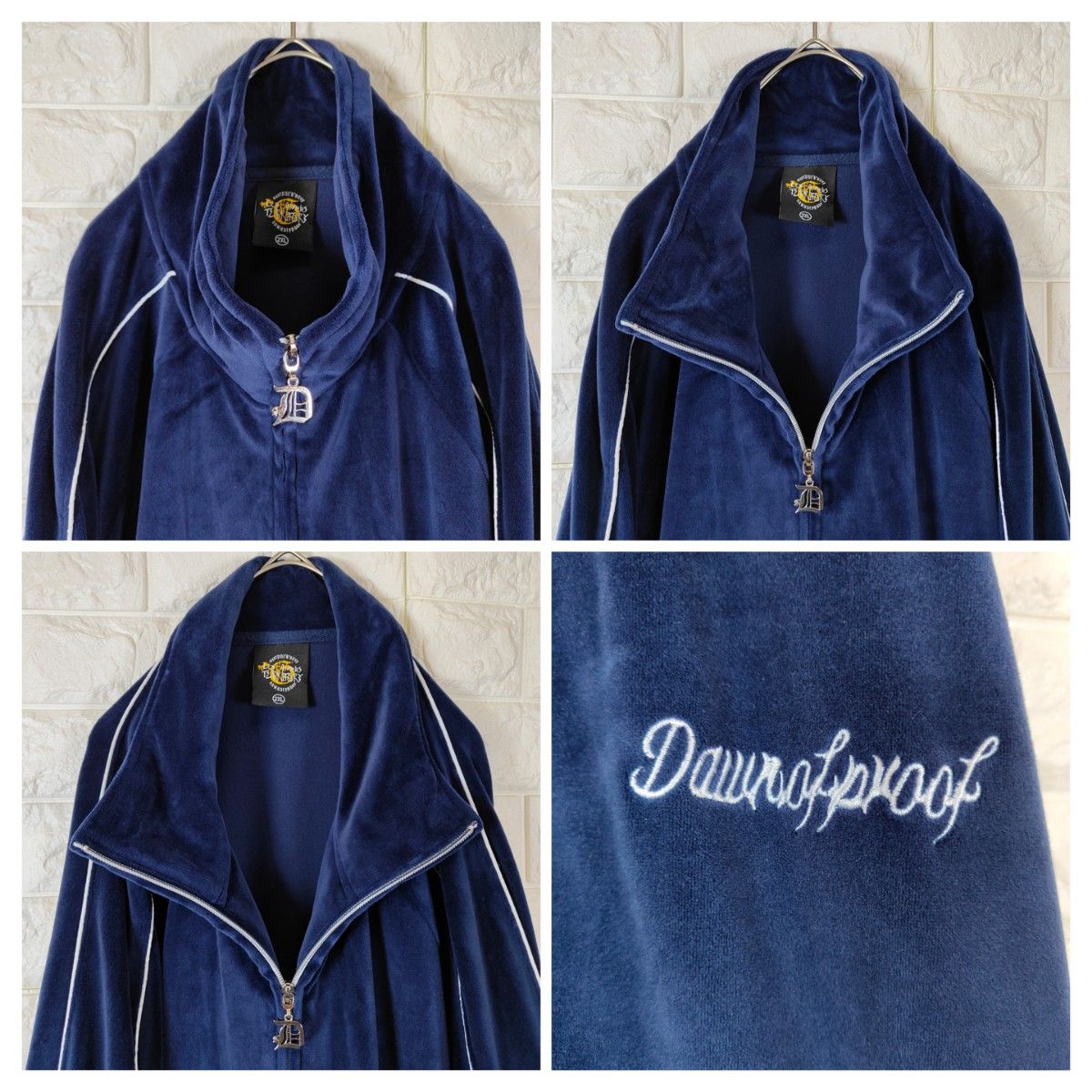 ロサンゼルステリトリー Dawn of proof ベロア ジャージ セットアップ