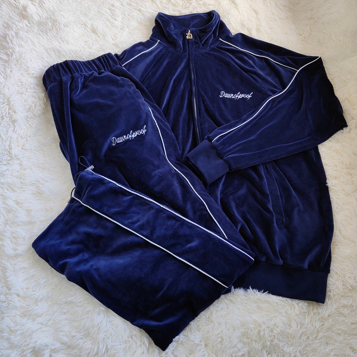 ロサンゼルステリトリー Dawn of proof ベロア ジャージ セットアップ