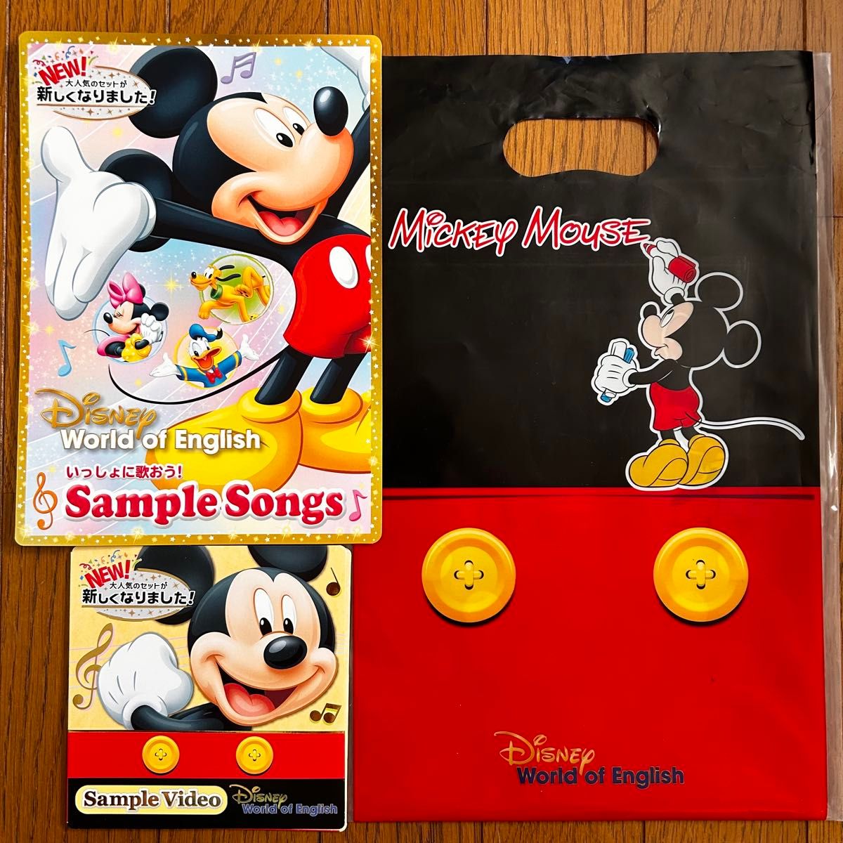 未使用】ディズニー英語システム ワールドファミリー サンプルDVD CD