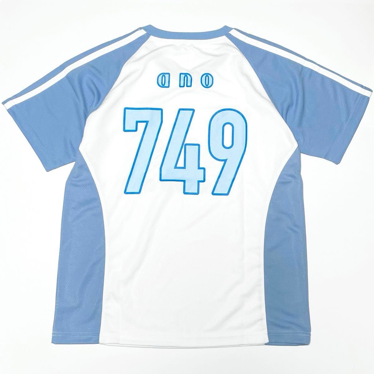 新品XLあのちゃんanoユニフォームあのTシャツanoサッカーシャツJAPAN