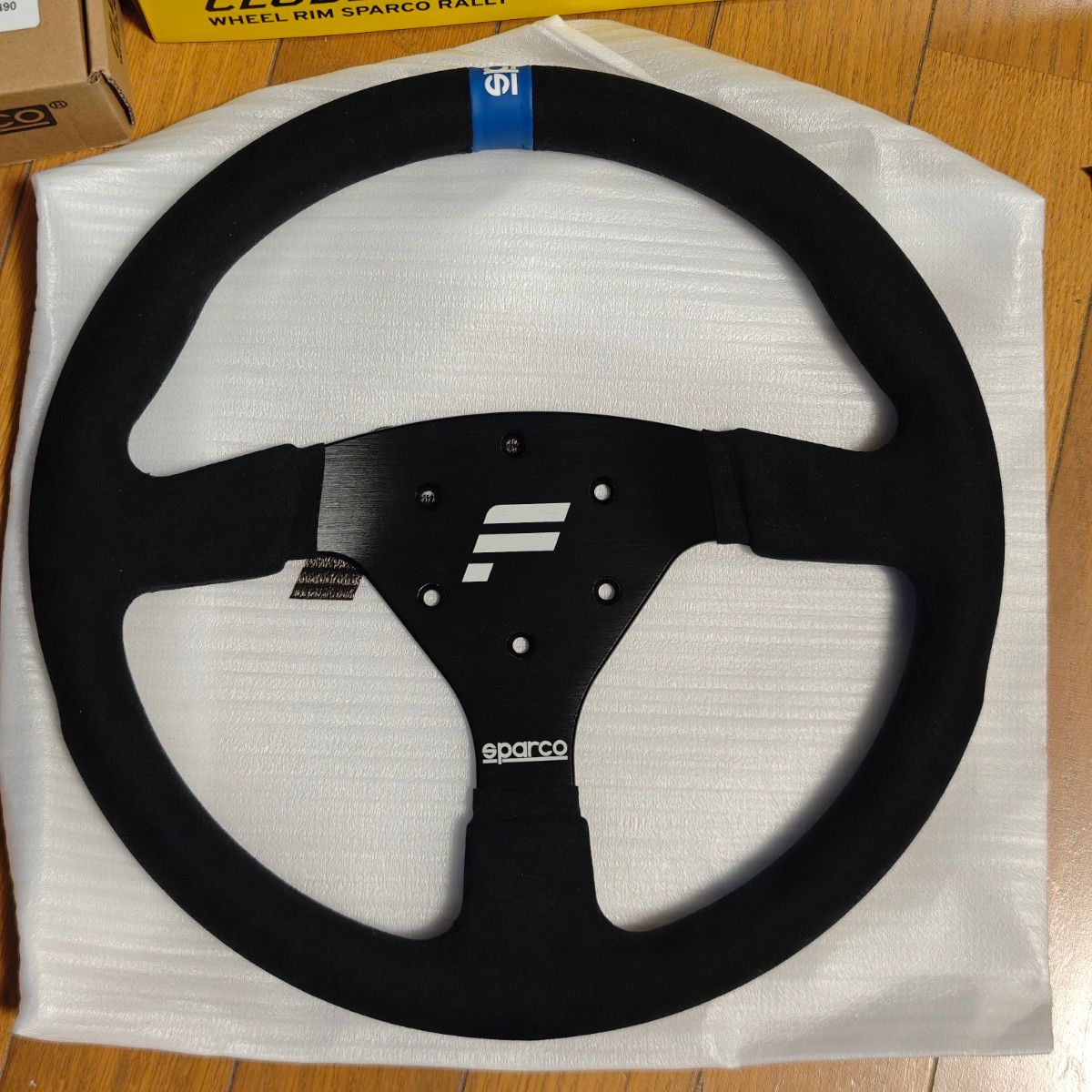 Fanatec SPARCO RALLY ステアリングホイール 超美品 330mm Sparco 公式