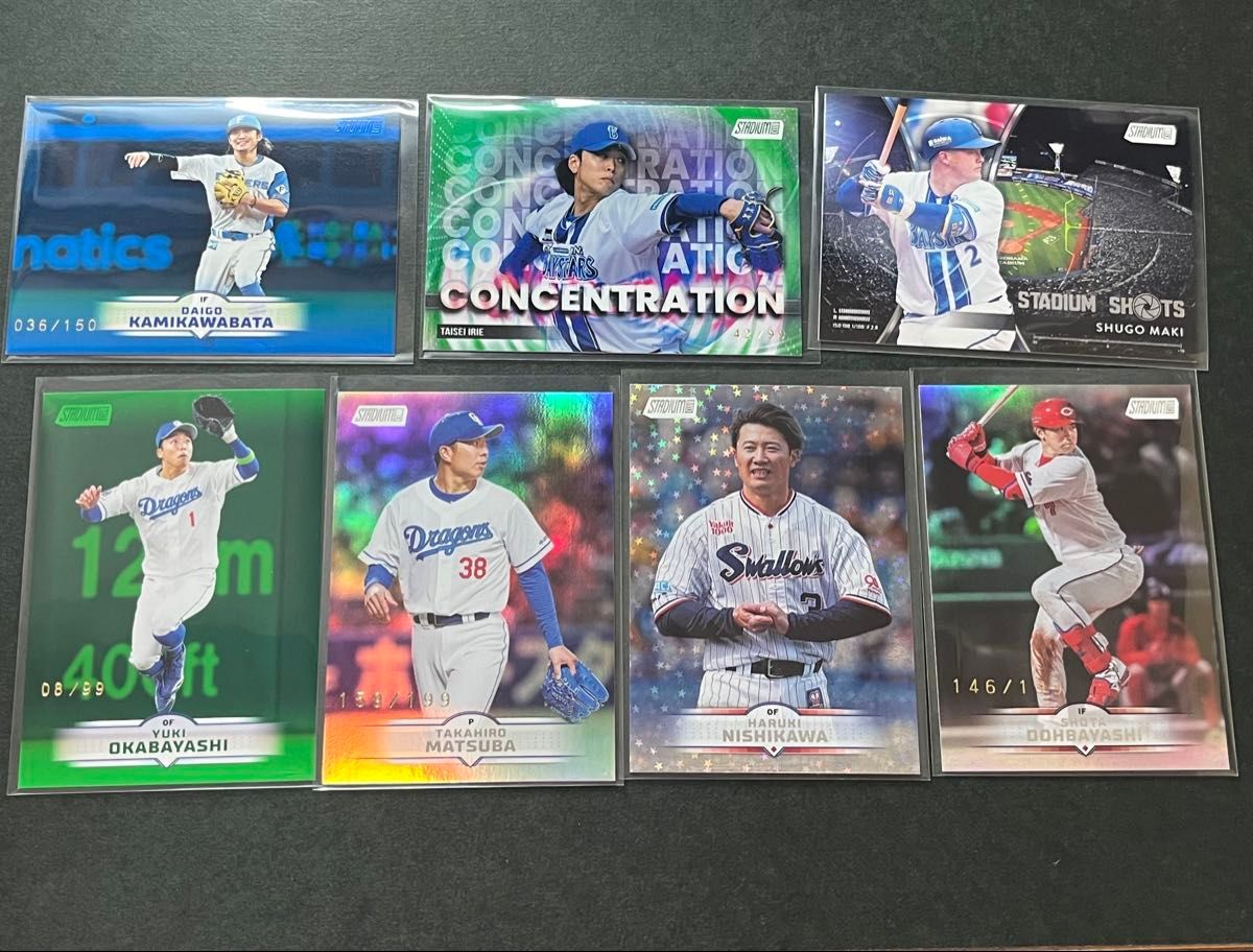 7枚セット】2025 Topps スタジアムクラブ インサート＆パラレル