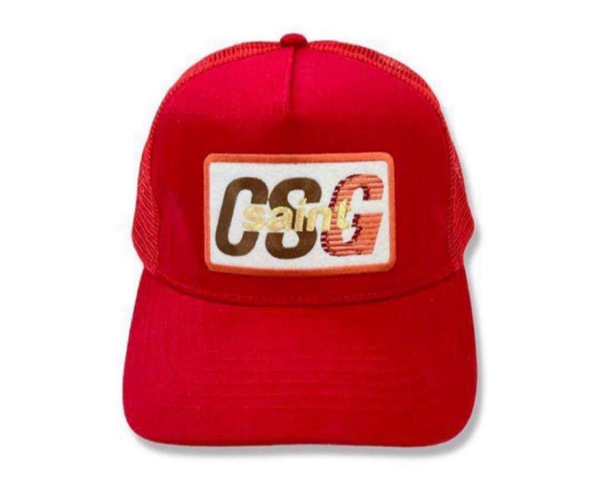 黒夢 × SAINT Mxxxxxx Mesh Cap Red コラボ キャップ セントマイケル