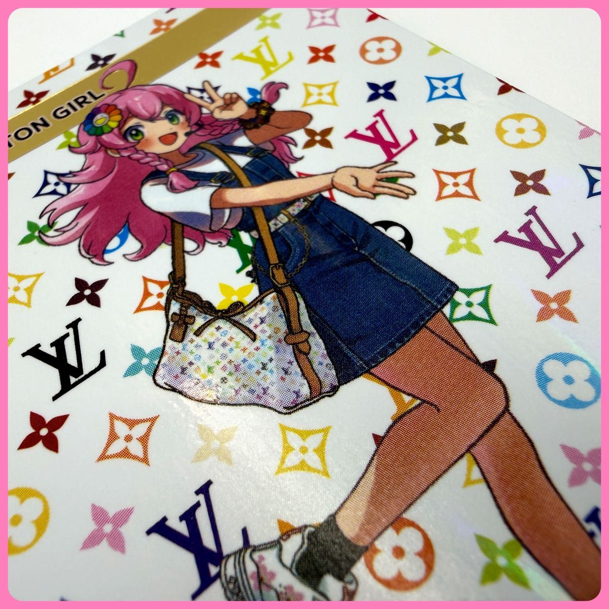 ルイヴィトン 村上隆 LOUIS VUITTON GIRL コレクティブルカード 49番